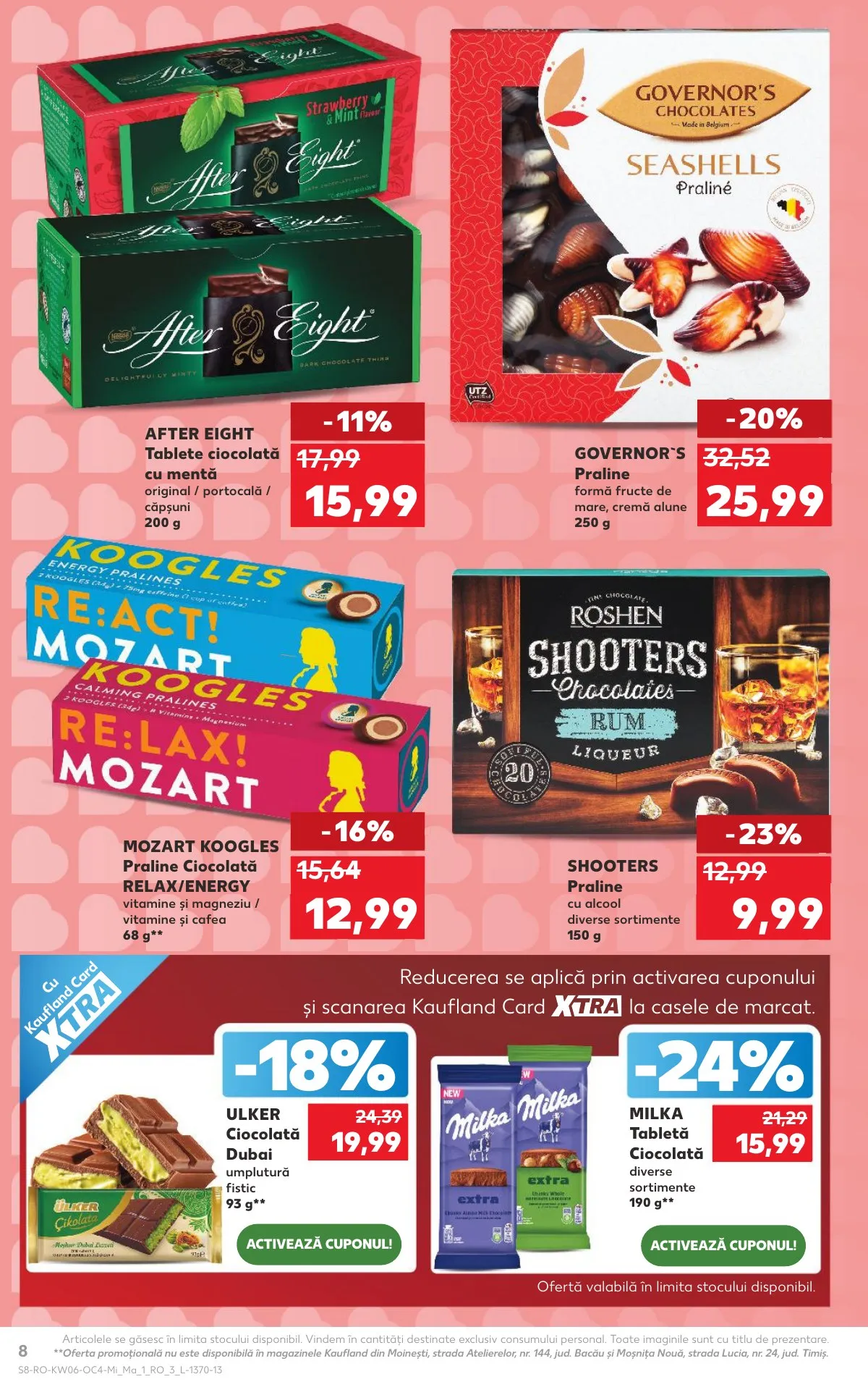 Kaufland akciós újság Románia Valentin nap 02.04–02.17 – 8. oldal