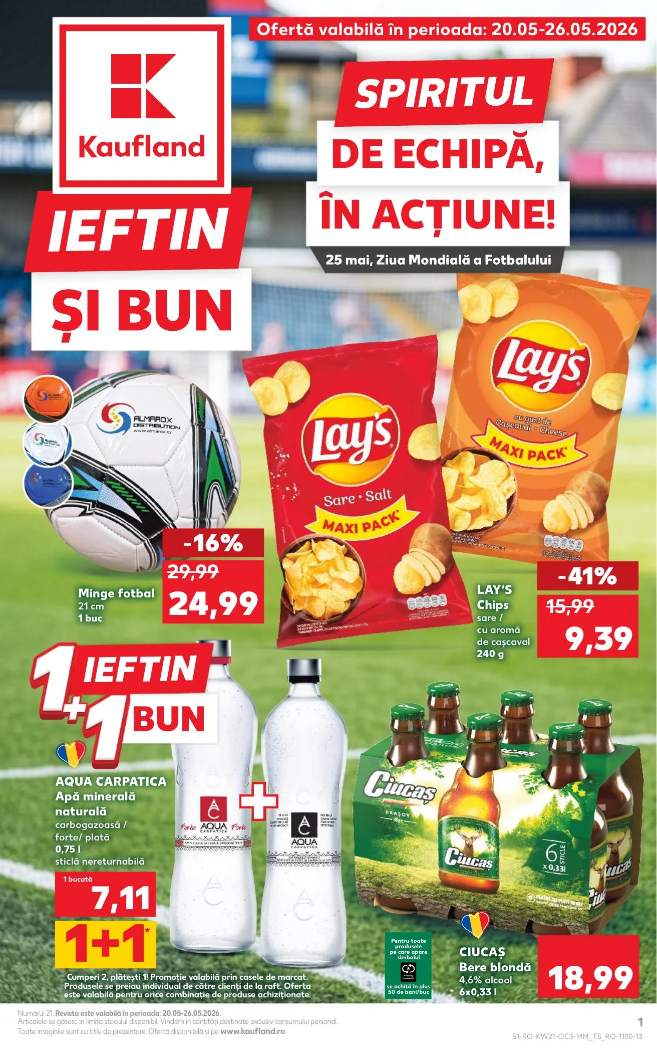 Kaufland akciós újság Románia VB 05.20–05.26
