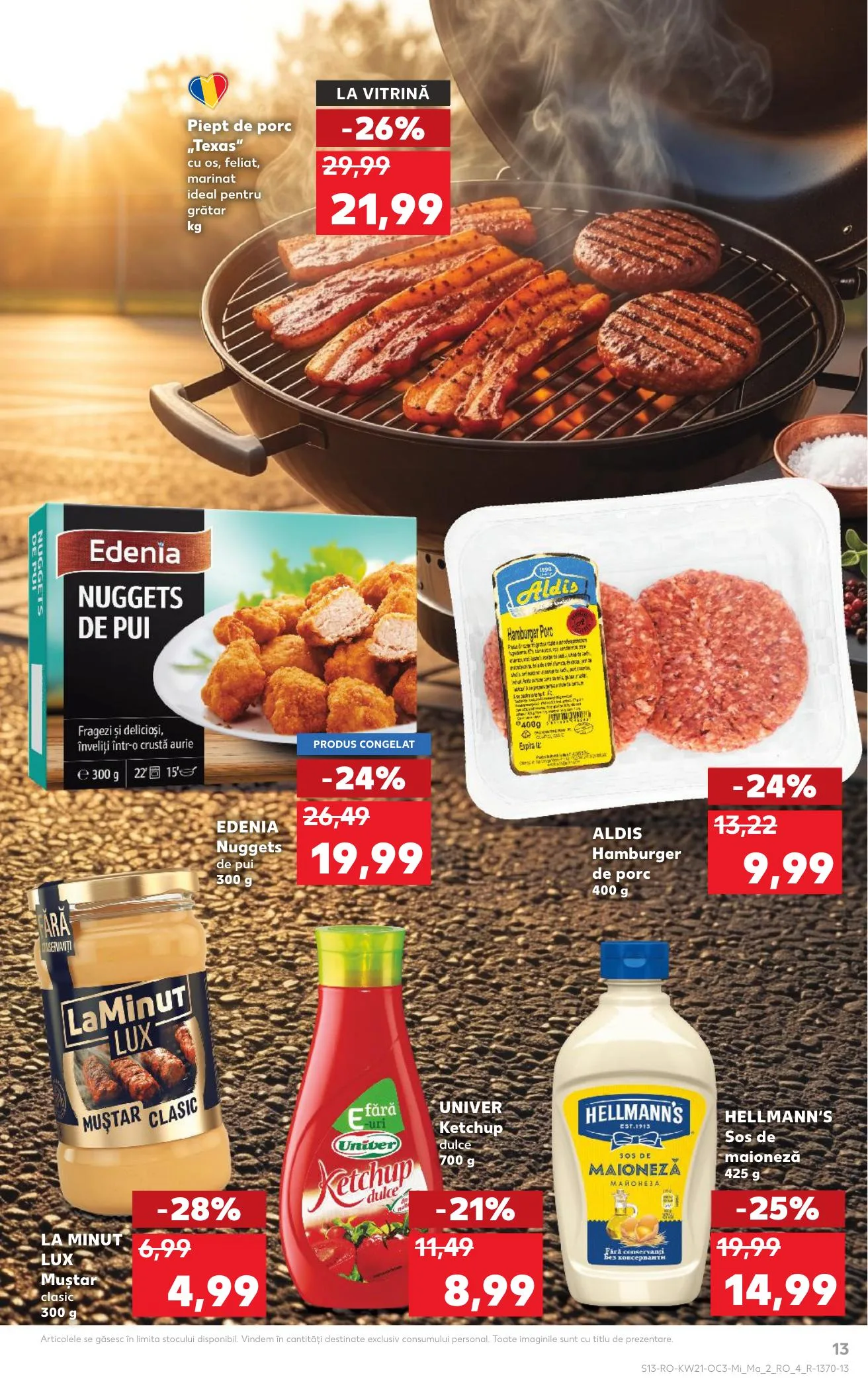 Kaufland akciós újság Románia VB 05.20–05.26 – 13. oldal
