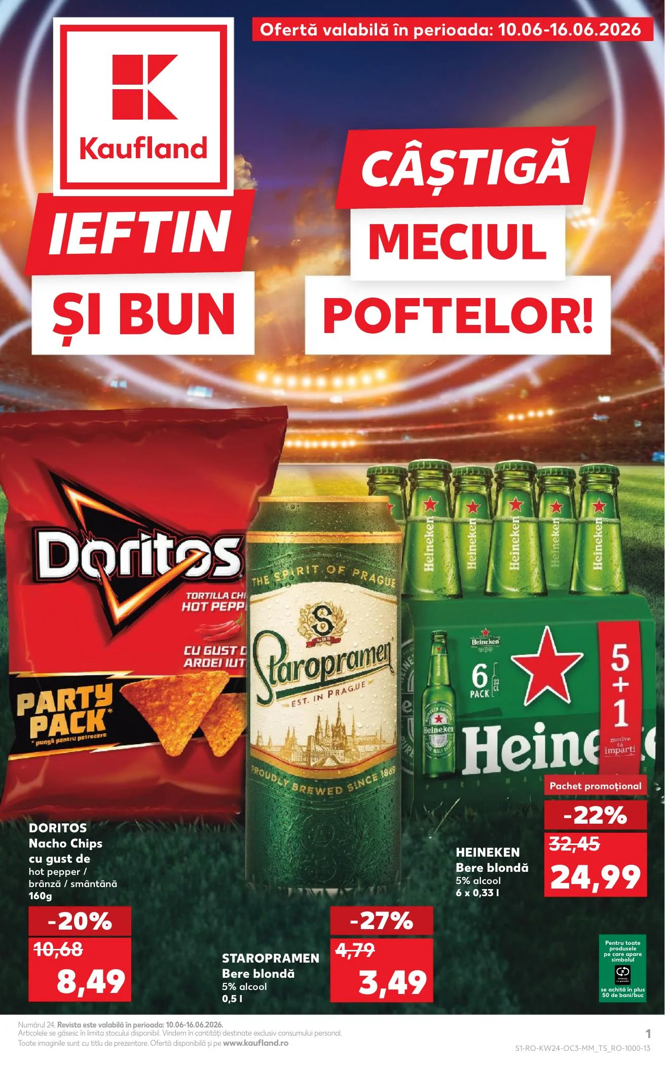 Kaufland akciós újság Románia VB 06.10–06.16