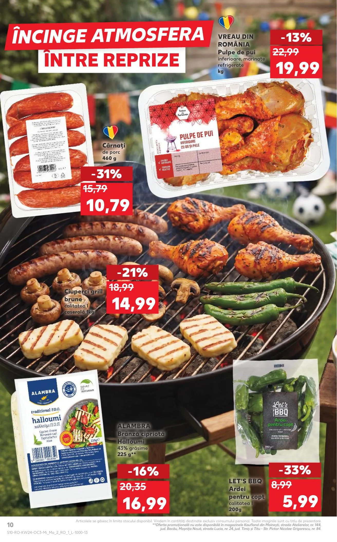 Kaufland akciós újság Románia VB 06.10–06.16 – 10. oldal
