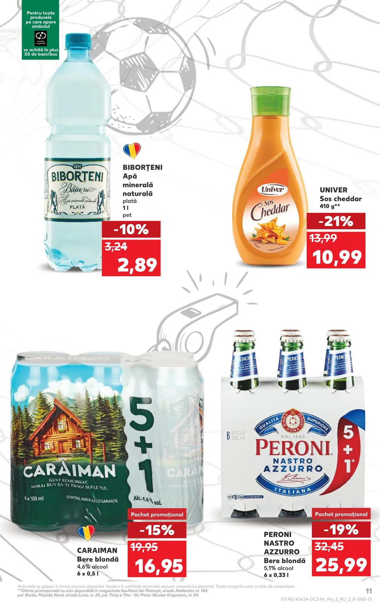 Kaufland akciós újság Románia VB 06.10–06.16 – 11. oldal