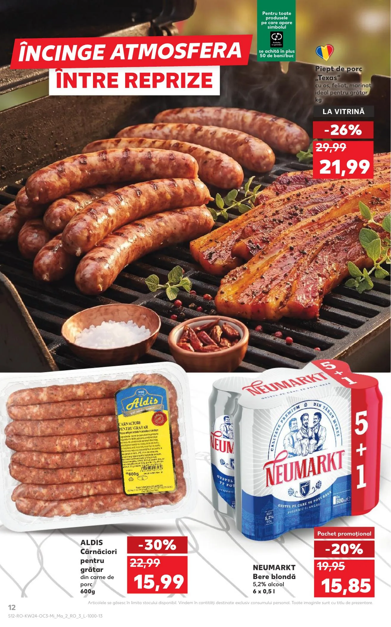 Kaufland akciós újság Románia VB 06.10–06.16 – 12. oldal