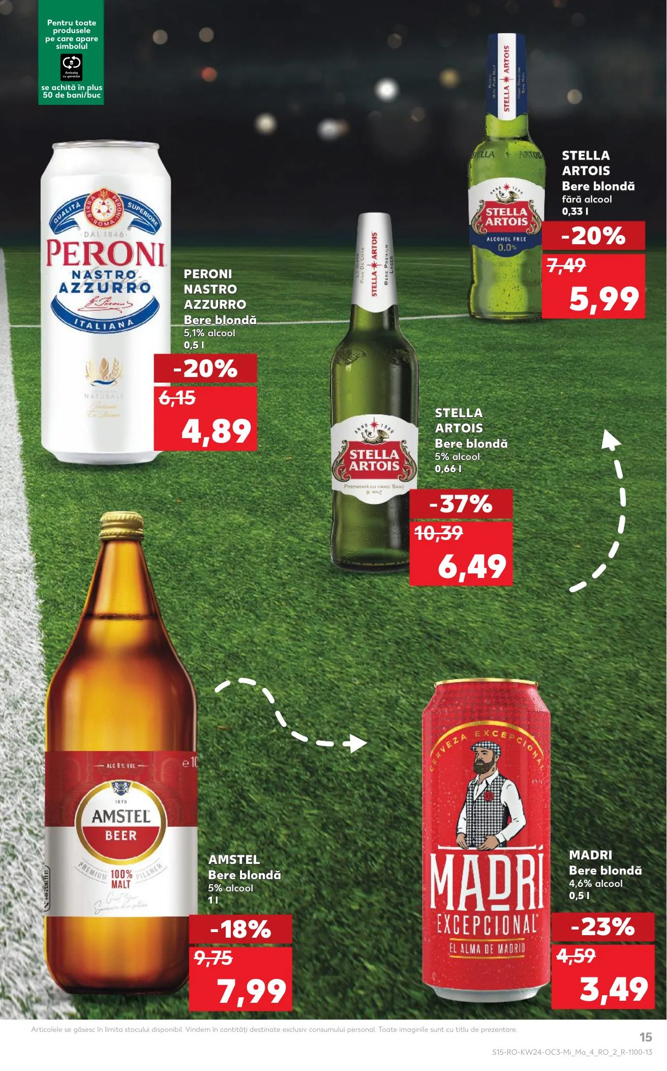 Kaufland akciós újság Románia VB 06.10–06.16 – 15. oldal