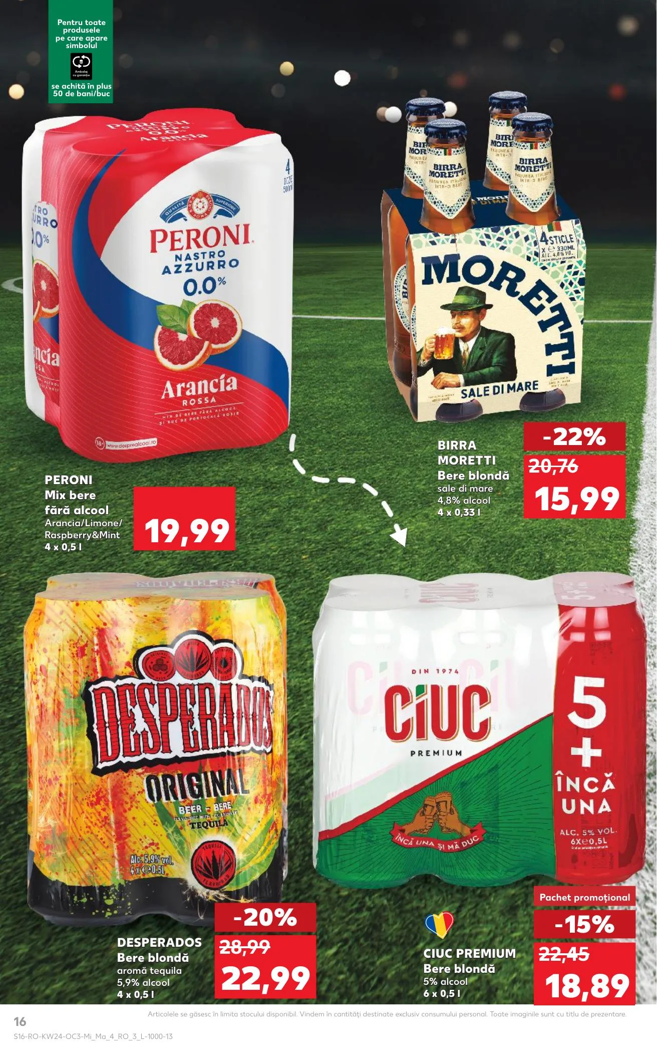 Kaufland akciós újság Románia VB 06.10–06.16 – 16. oldal