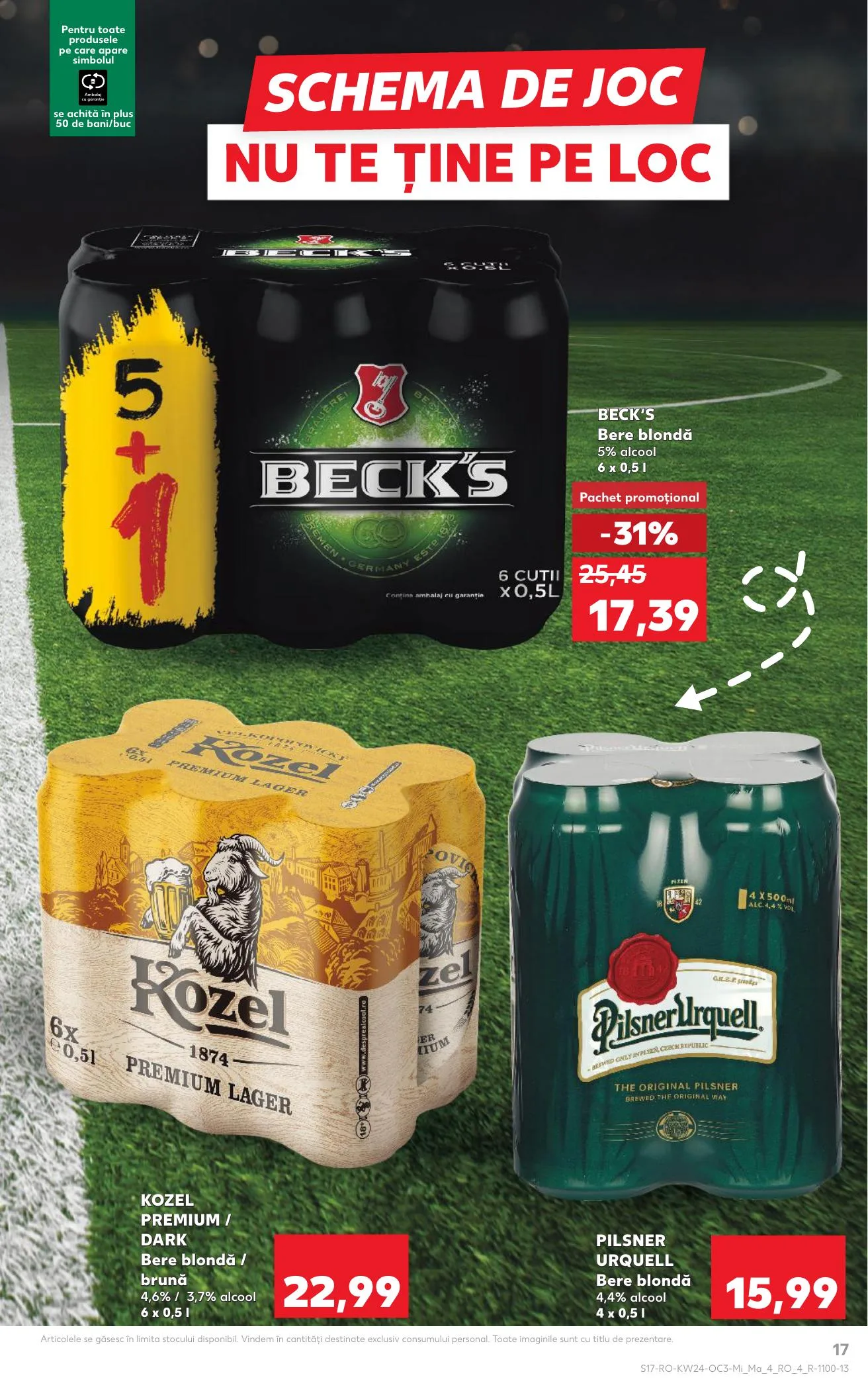 Kaufland akciós újság Románia VB 06.10–06.16 – 17. oldal