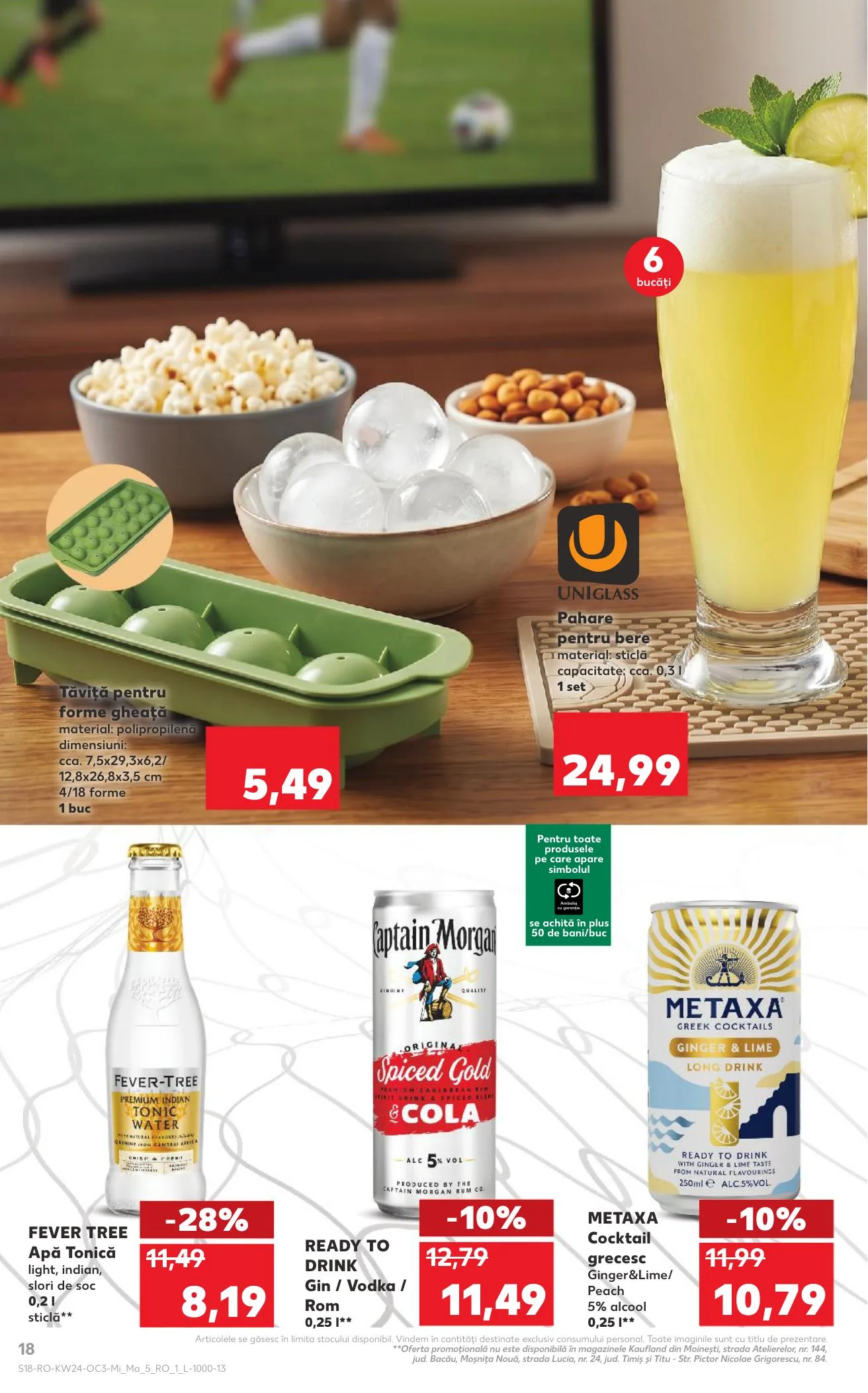 Kaufland akciós újság Románia VB 06.10–06.16 – 18. oldal