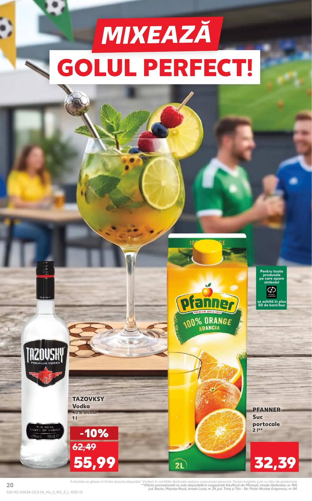Kaufland akciós újság Románia VB 06.10–06.16 – 20. oldal