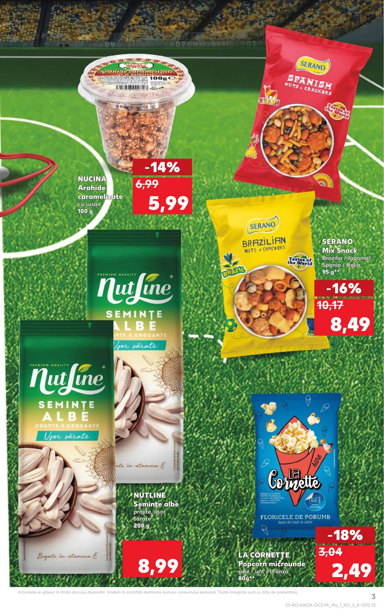 Kaufland akciós újság Románia VB 06.10–06.16 – 3. oldal