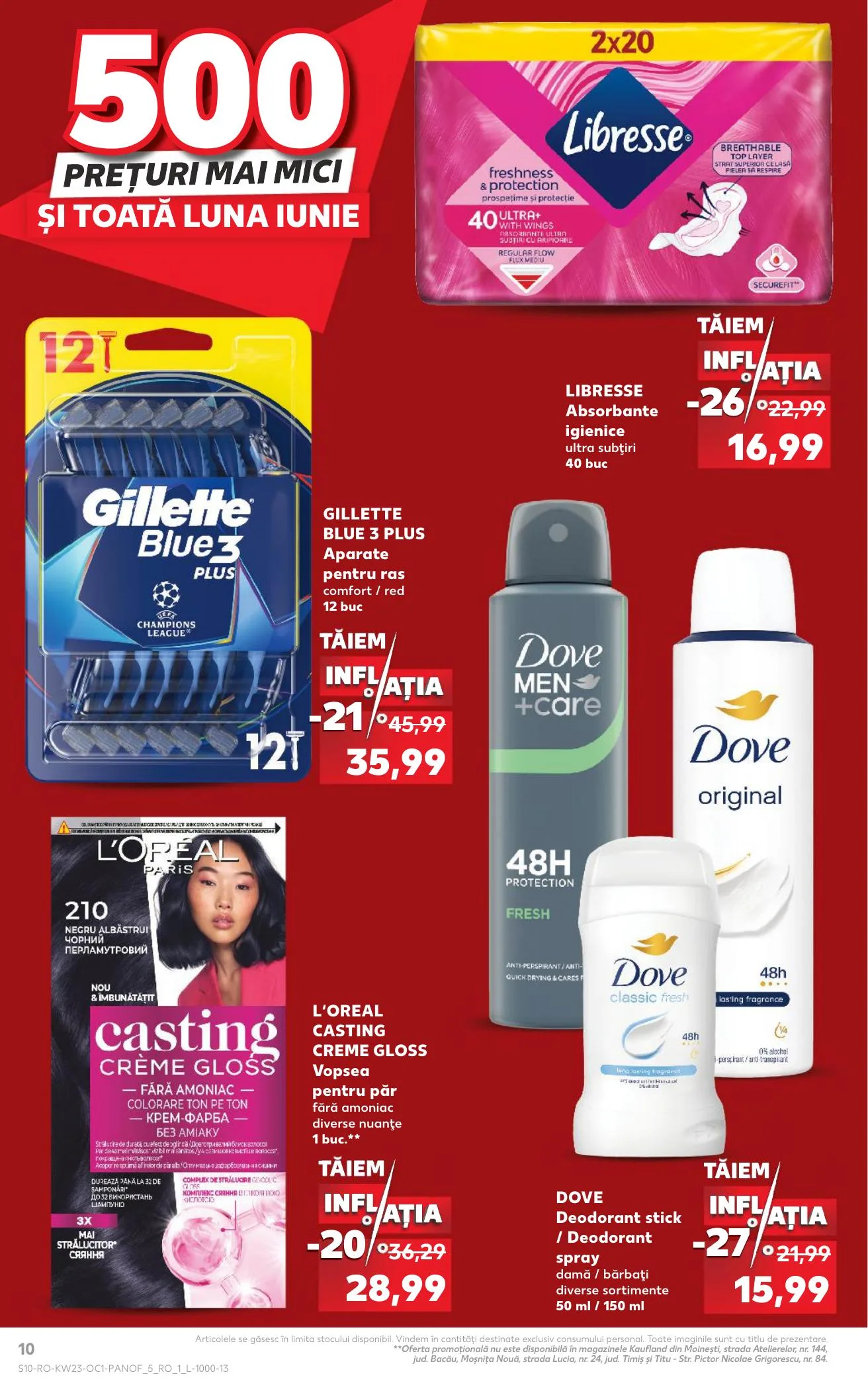Kaufland akciós újság Románia Vegyes 06.03–06.30 – 10. oldal