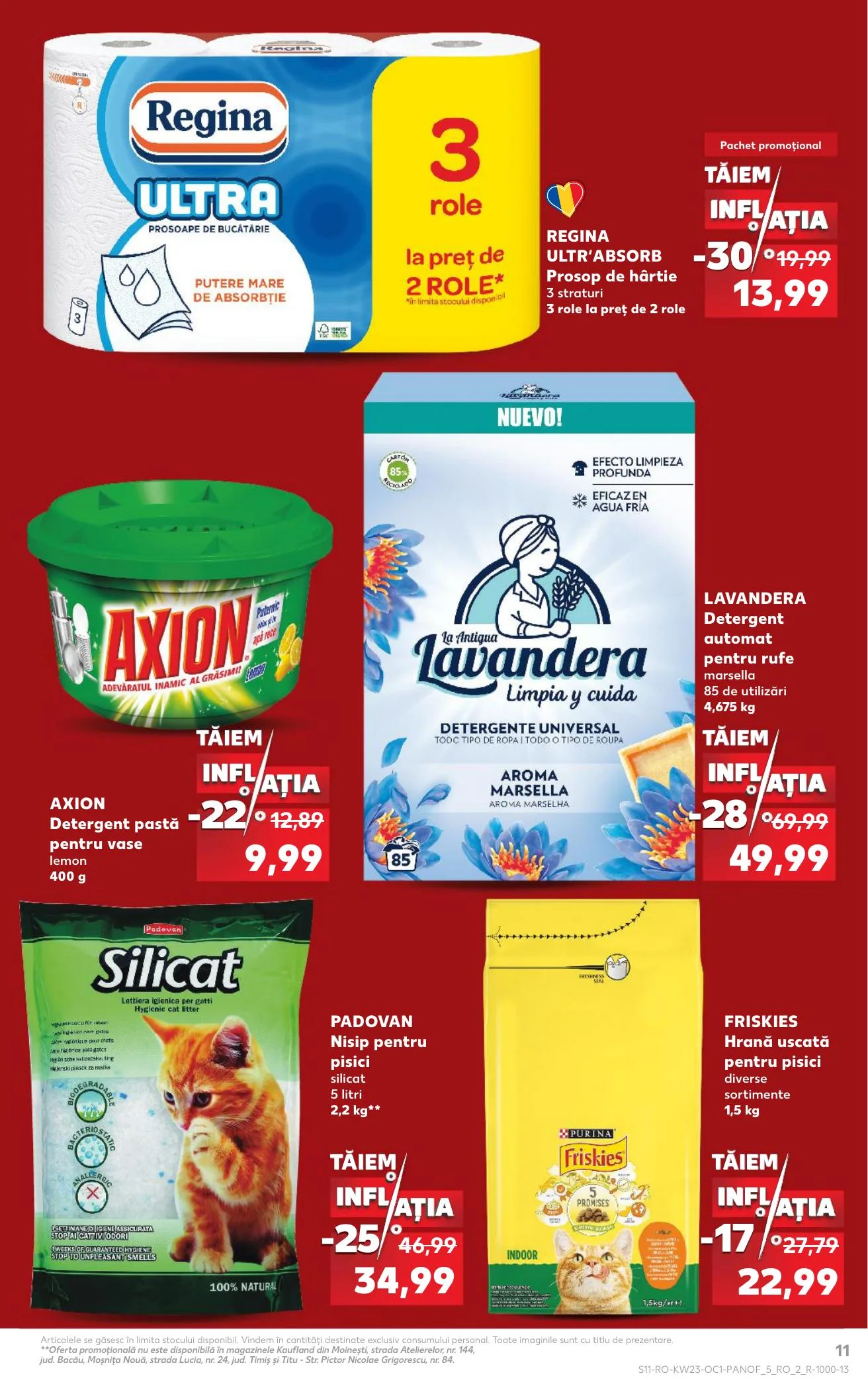 Kaufland akciós újság Románia Vegyes 06.03–06.30 – 11. oldal
