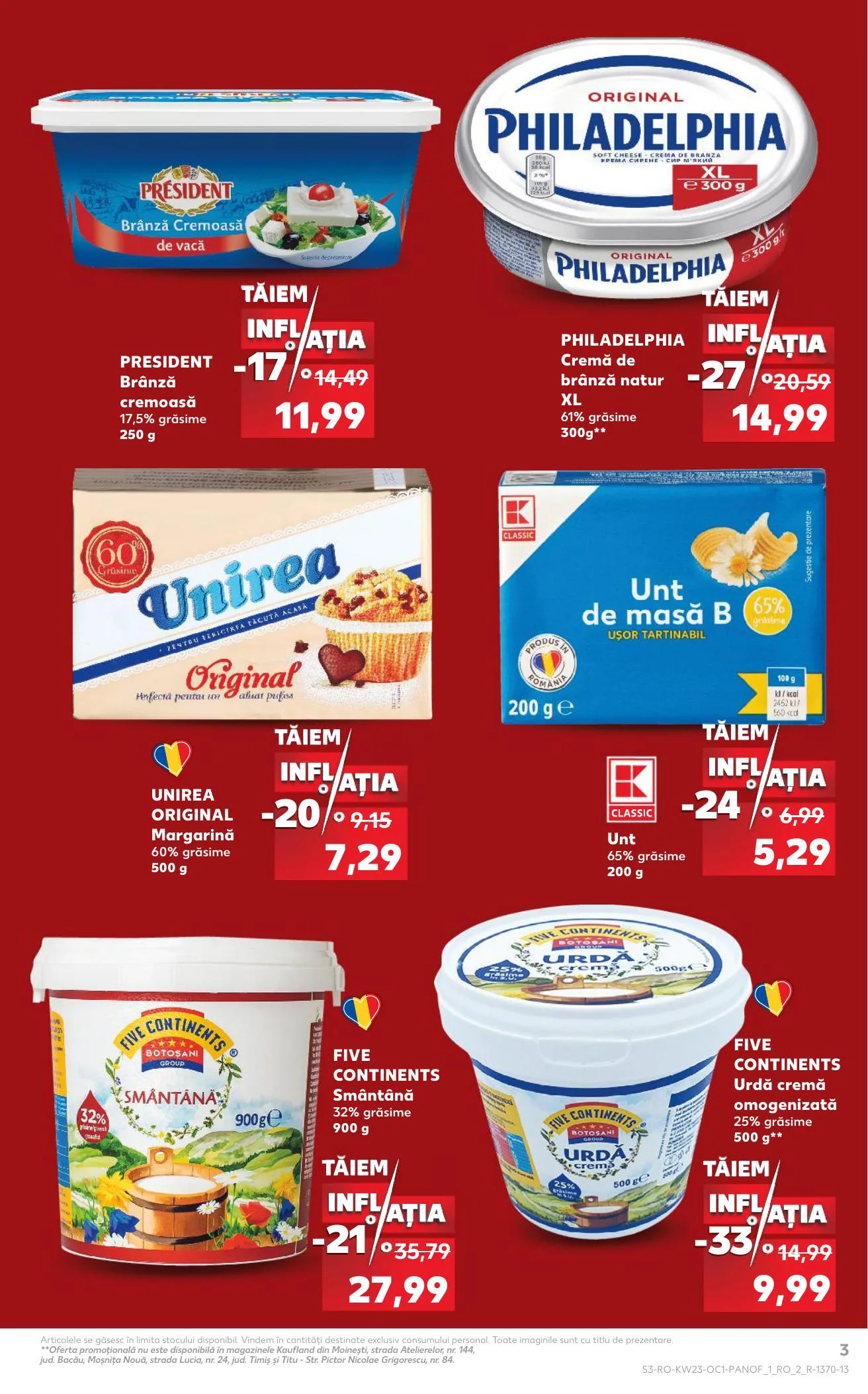 Kaufland akciós újság Románia Vegyes 06.03–06.30 – 3. oldal