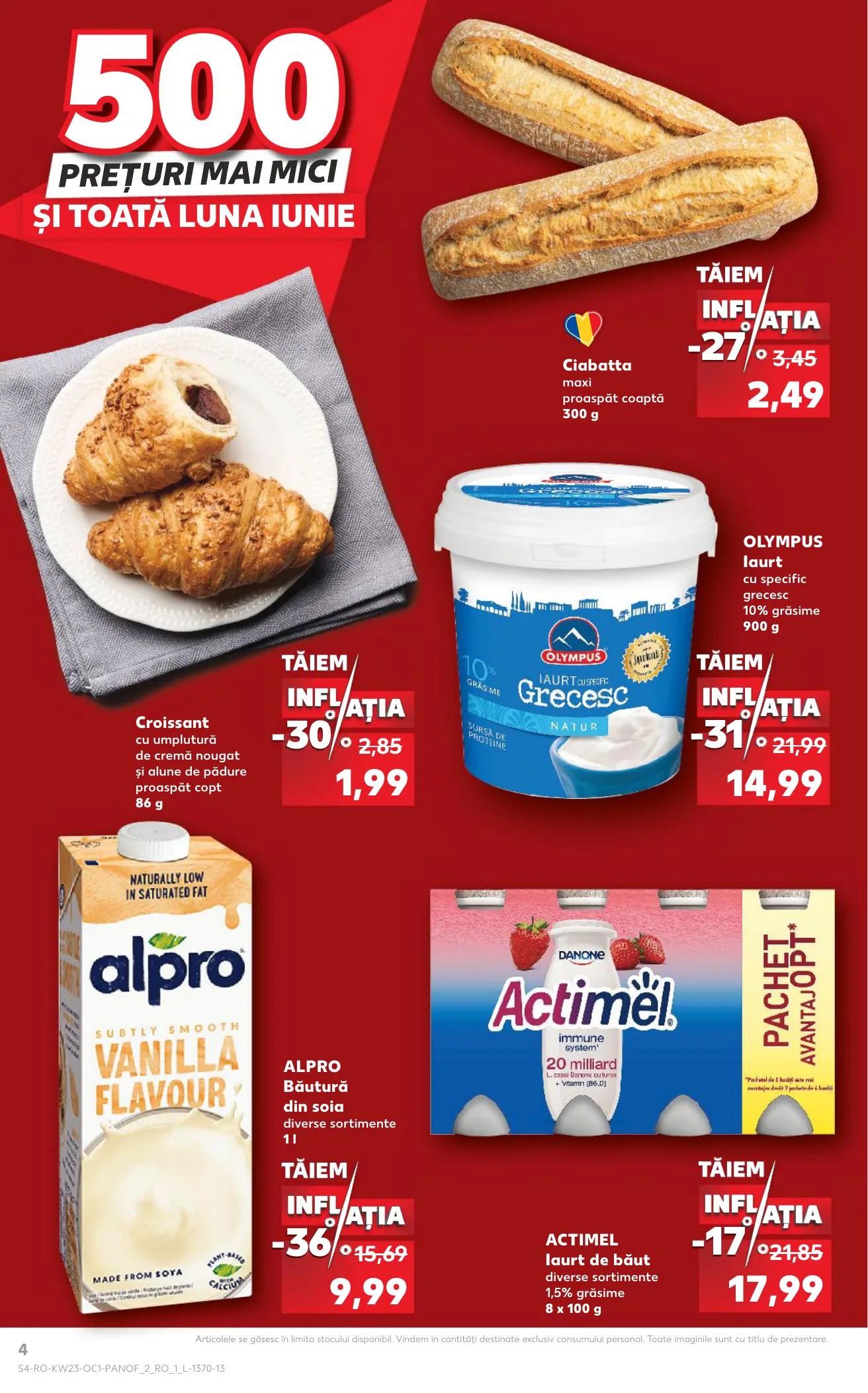 Kaufland akciós újság Románia Vegyes 06.03–06.30 – 4. oldal