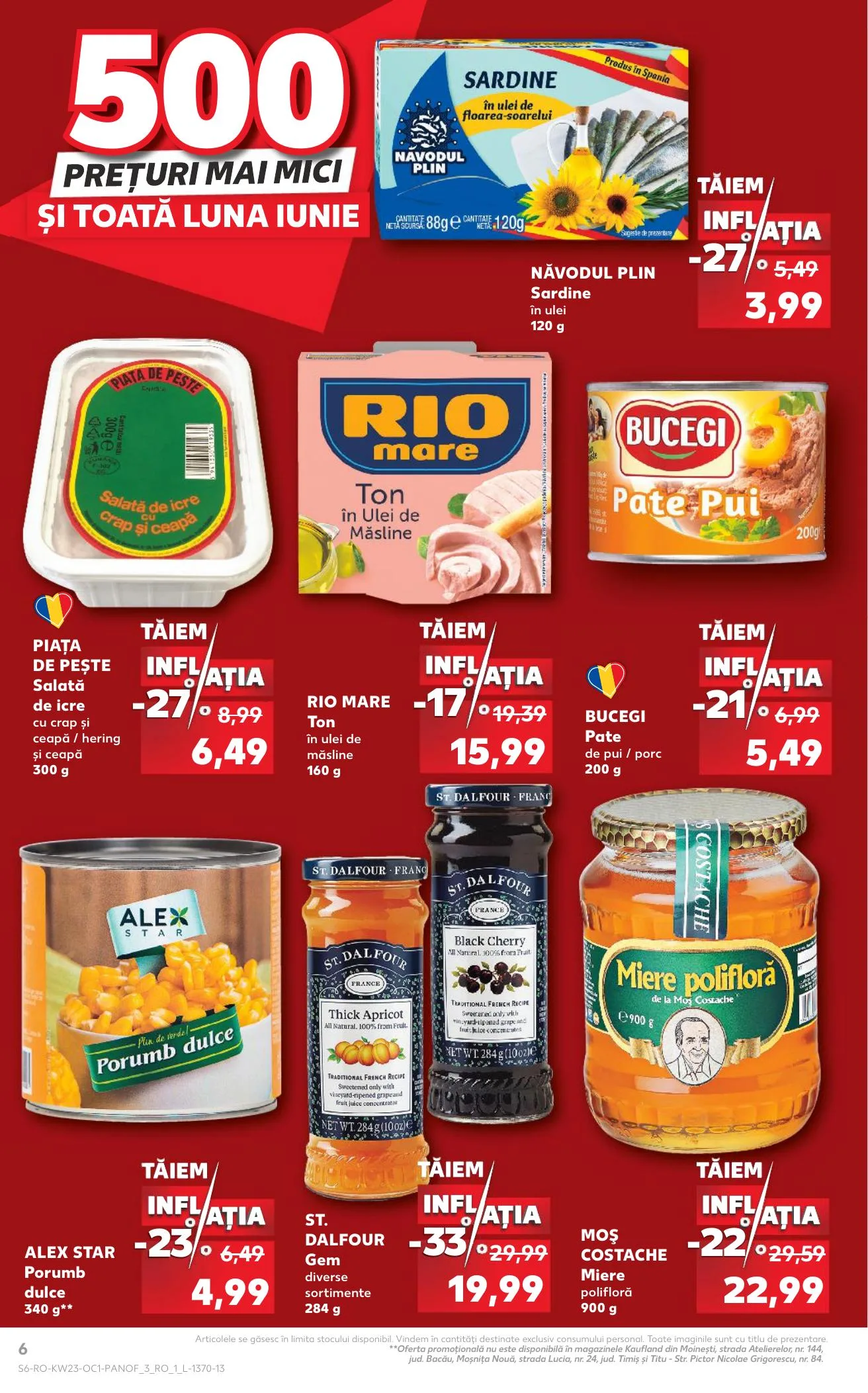 Kaufland akciós újság Románia Vegyes 06.03–06.30 – 6. oldal