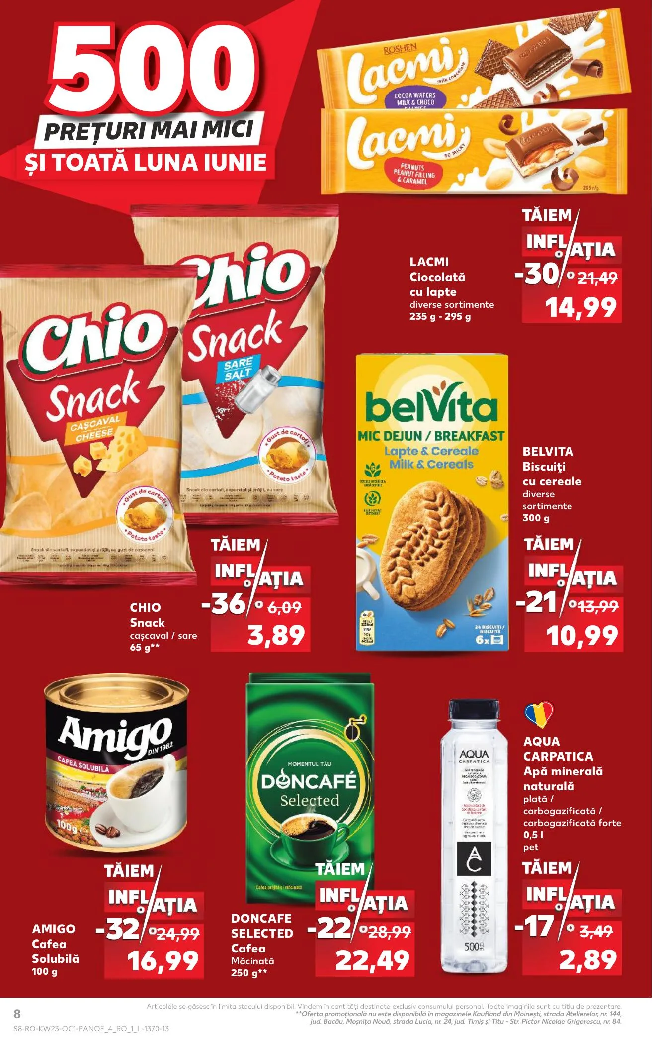 Kaufland akciós újság Románia Vegyes 06.03–06.30 – 8. oldal