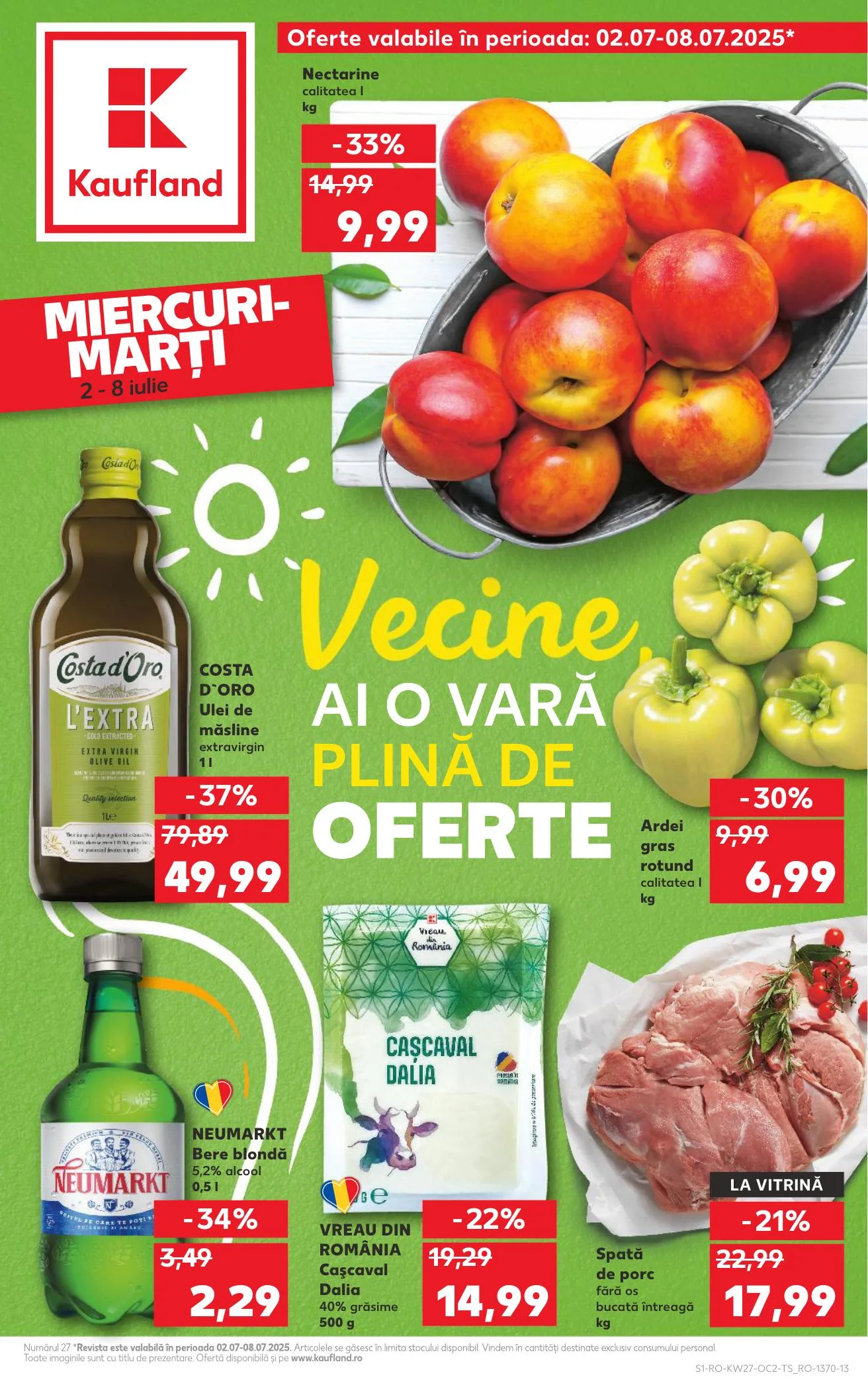 Kaufland akciós újság Románia 07.02–07.08