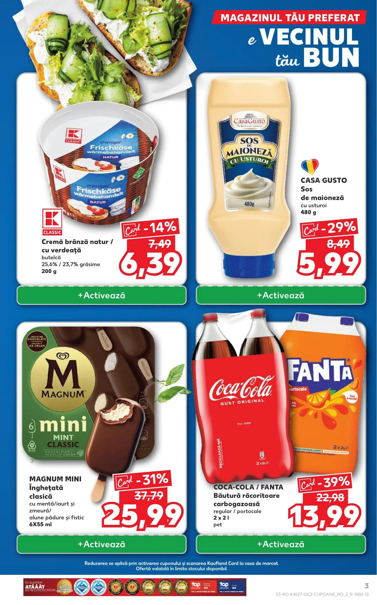 Kaufland akciós újság Románia 07.02–07.08 – 3. oldal