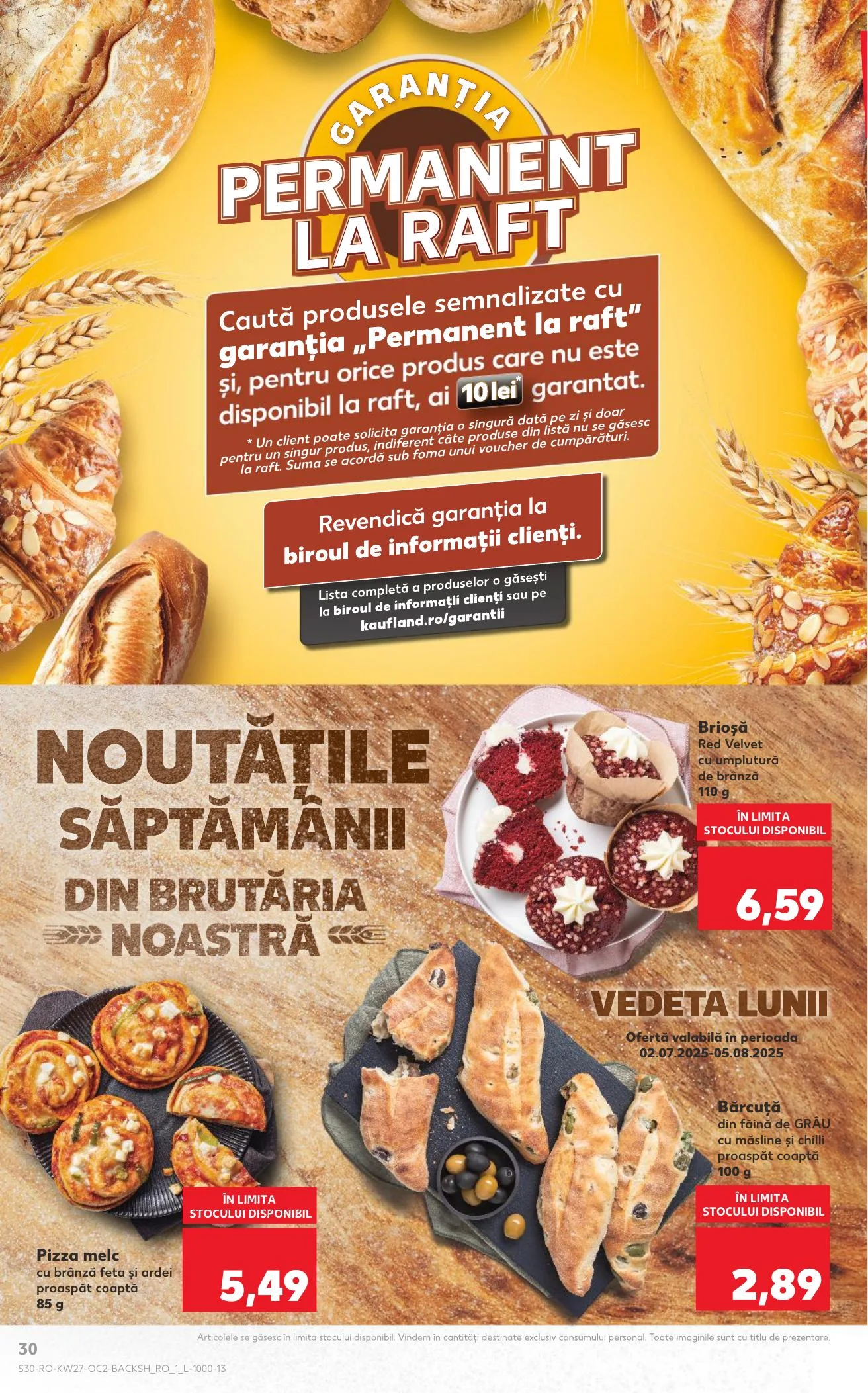 Kaufland akciós újság Románia 07.02–07.08 – 30. oldal