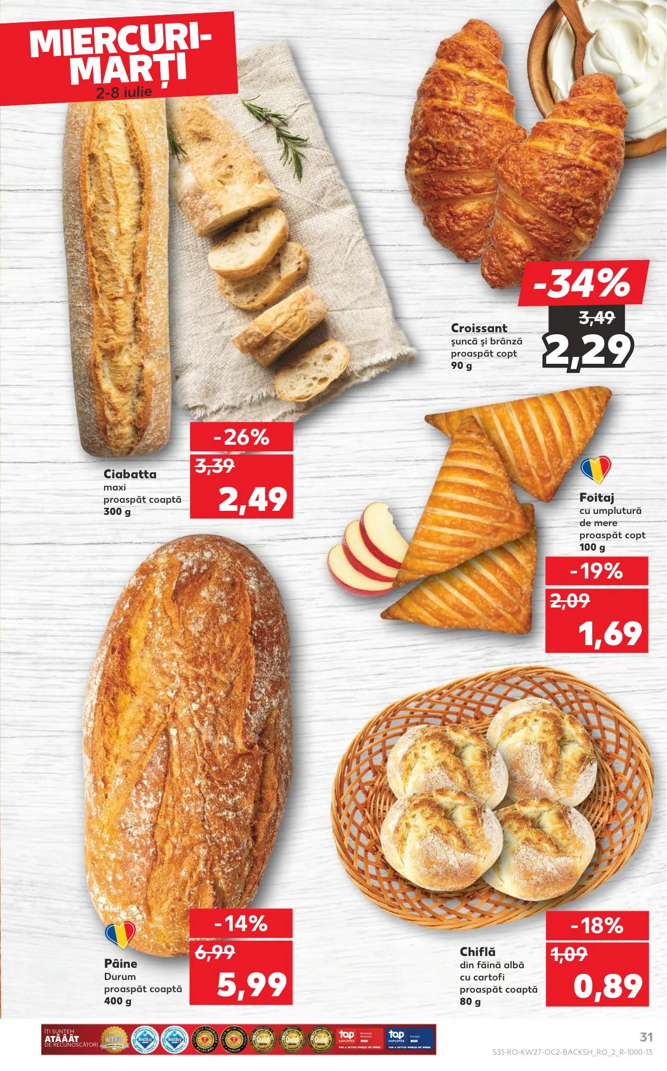Kaufland akciós újság Románia 07.02–07.08 – 31. oldal