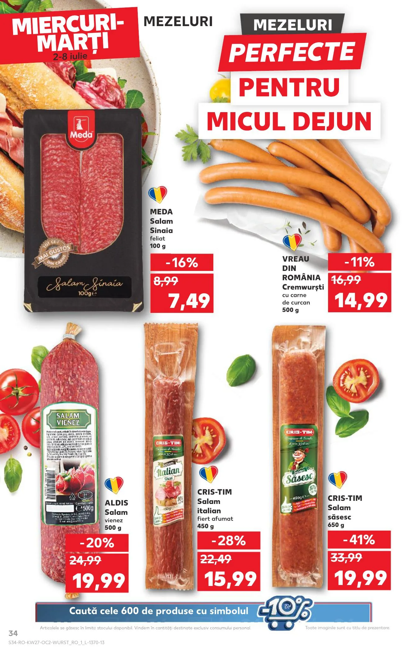 Kaufland akciós újság Románia 07.02–07.08 – 34. oldal