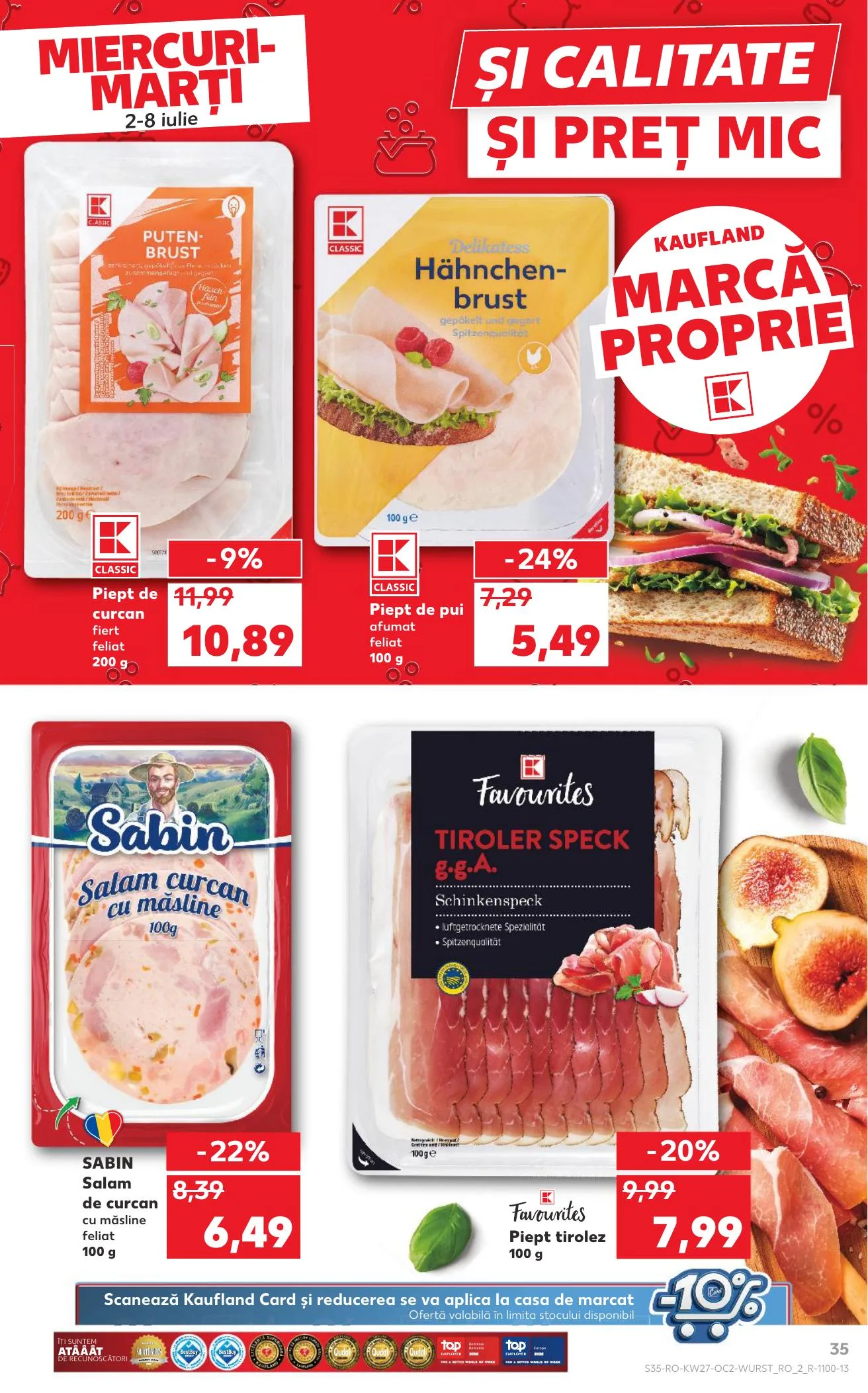 Kaufland akciós újság Románia 07.02–07.08 – 35. oldal