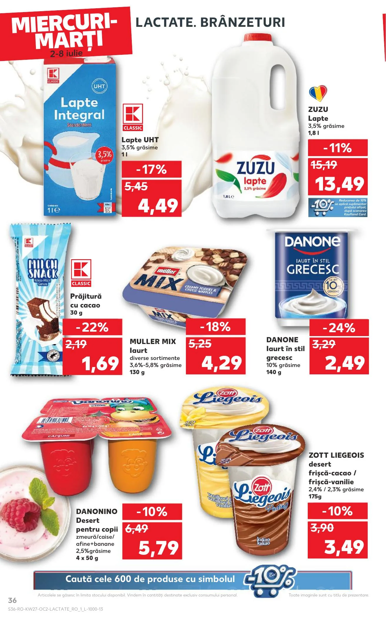 Kaufland akciós újság Románia 07.02–07.08 – 36. oldal