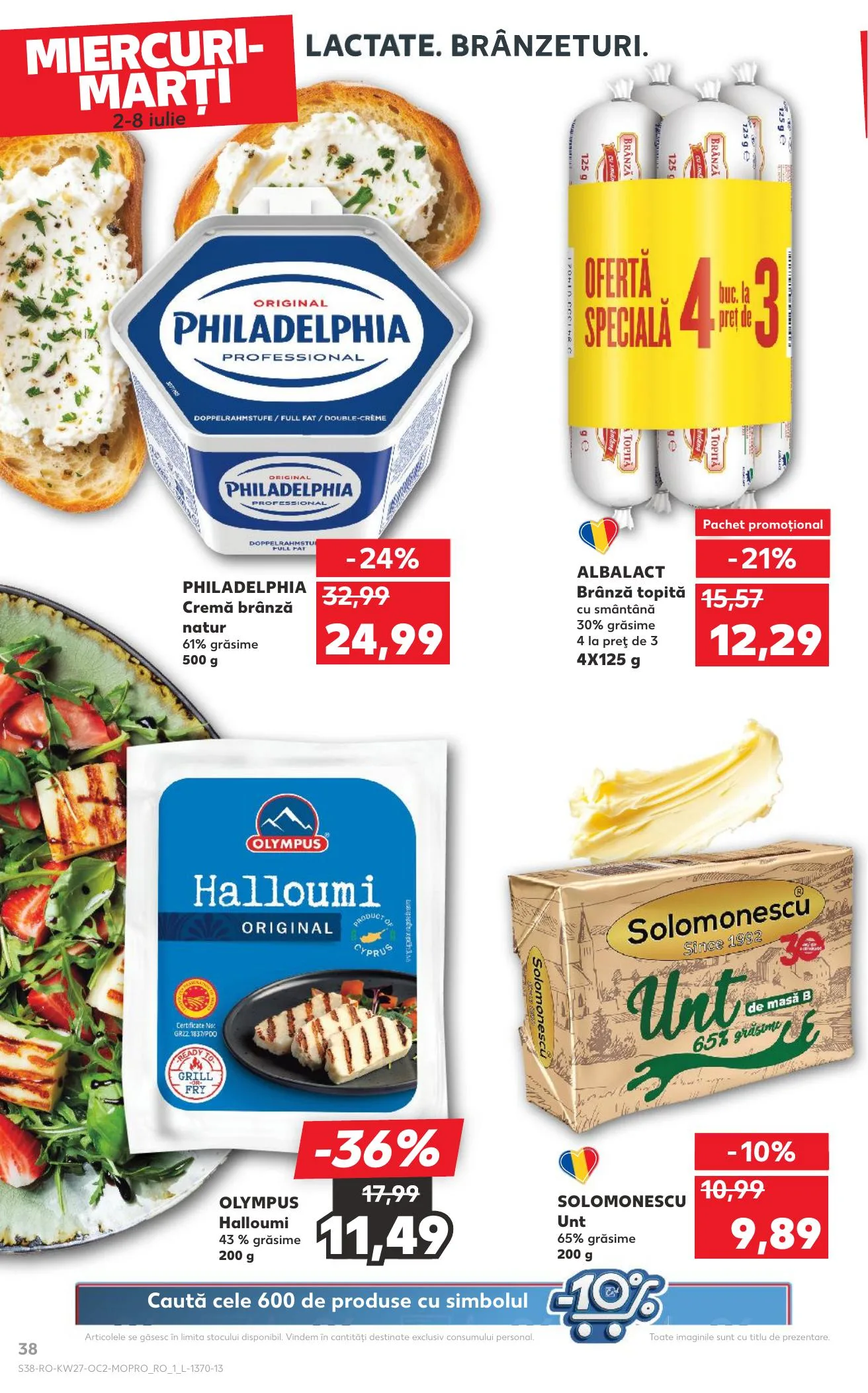 Kaufland akciós újság Románia 07.02–07.08 – 38. oldal