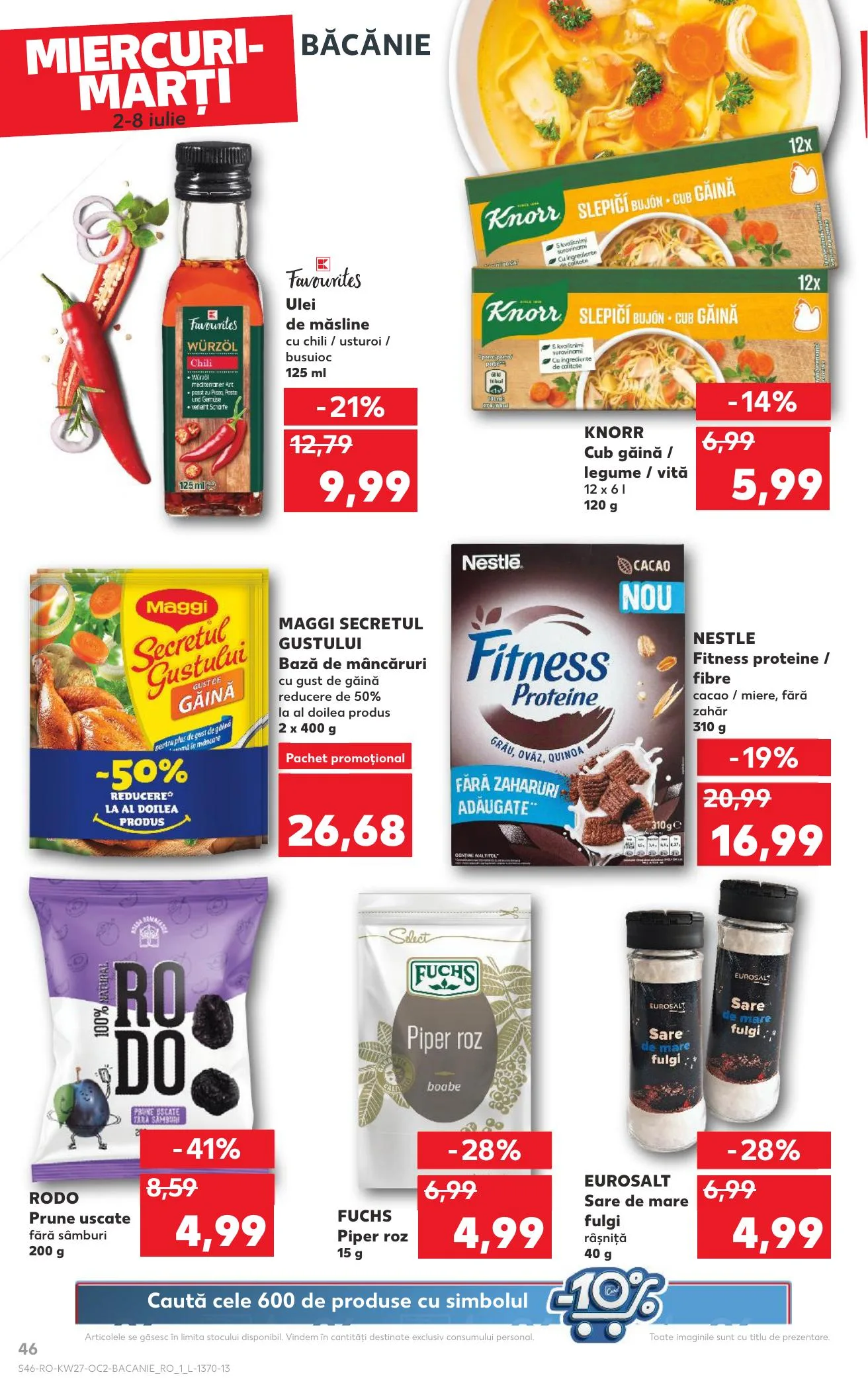 Kaufland akciós újság Románia 07.02–07.08 – 46. oldal