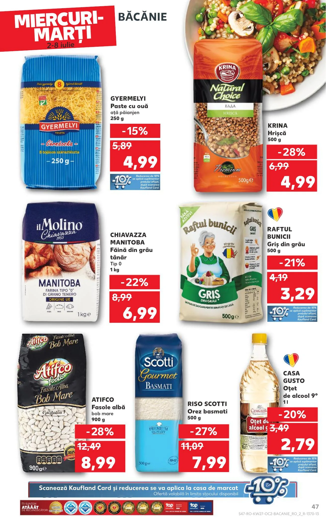 Kaufland akciós újság Románia 07.02–07.08 – 47. oldal