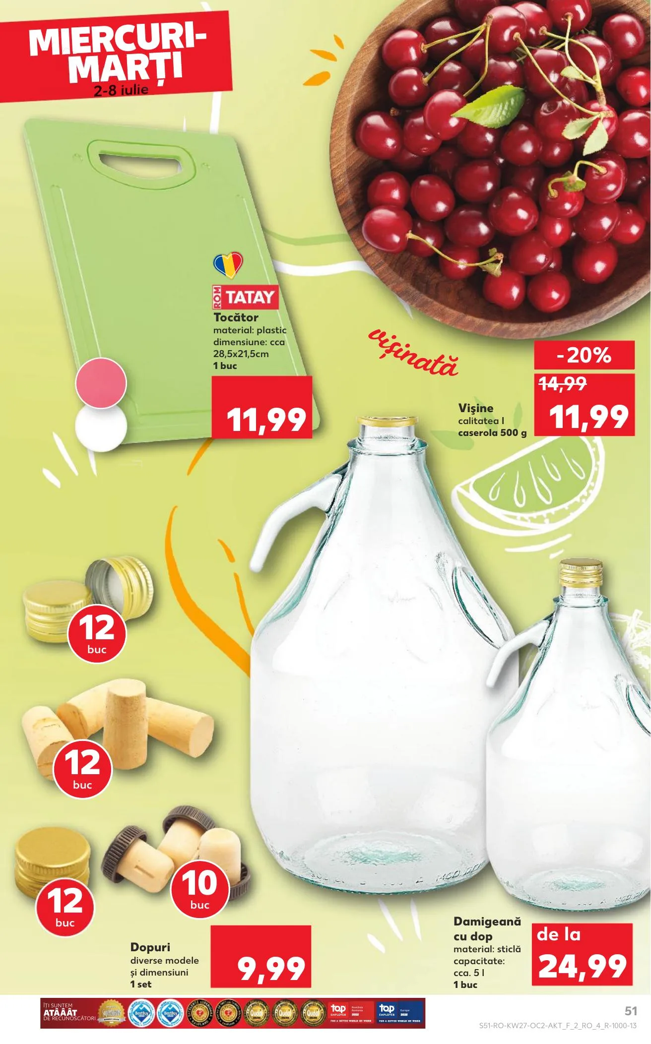 Kaufland akciós újság Románia 07.02–07.08 – 51. oldal