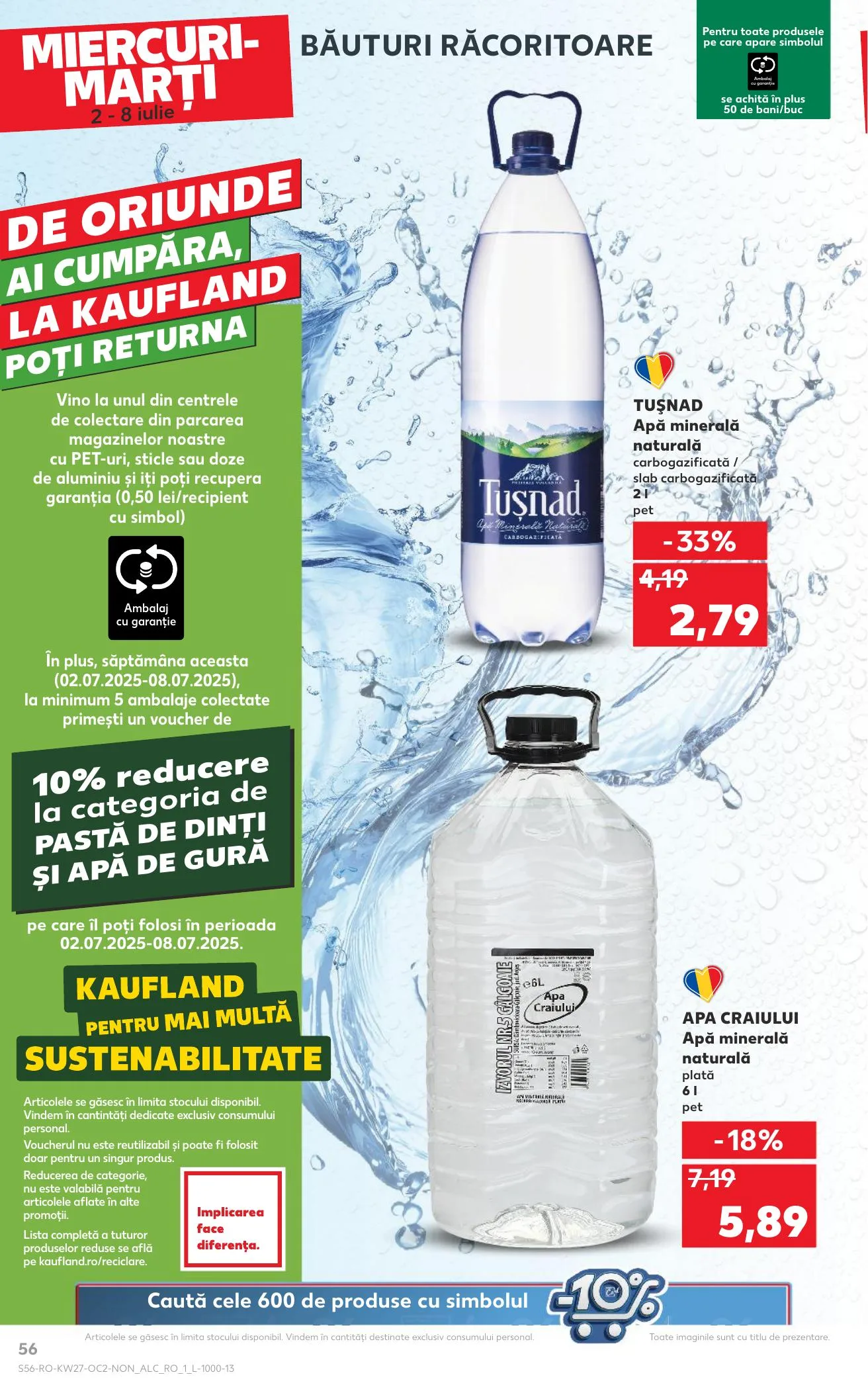 Kaufland akciós újság Románia 07.02–07.08 – 56. oldal