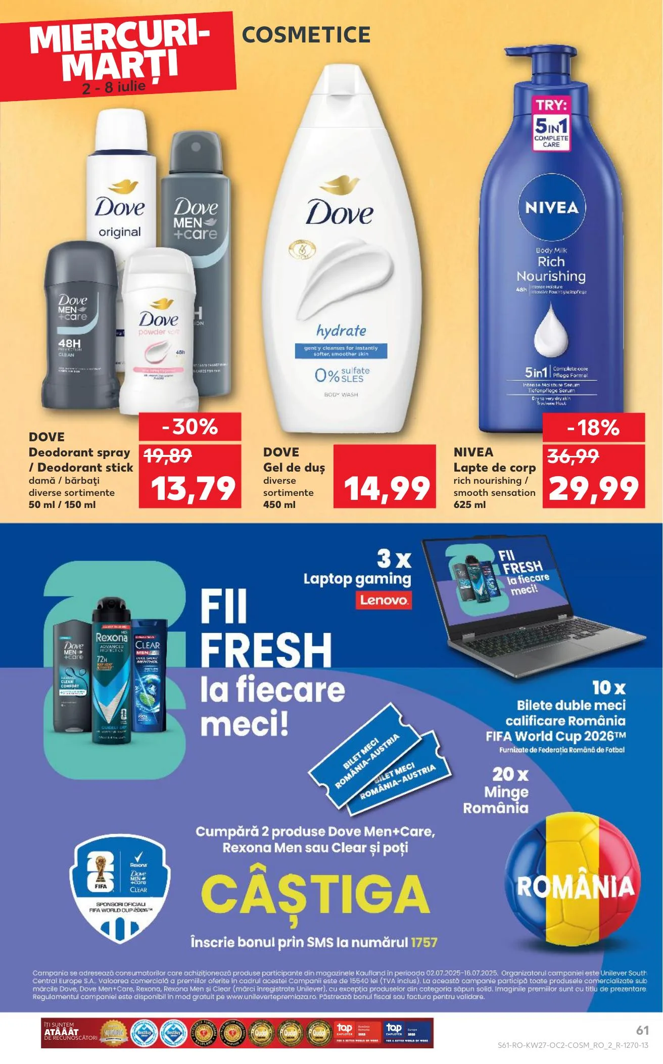 Kaufland akciós újság Románia 07.02–07.08 – 61. oldal