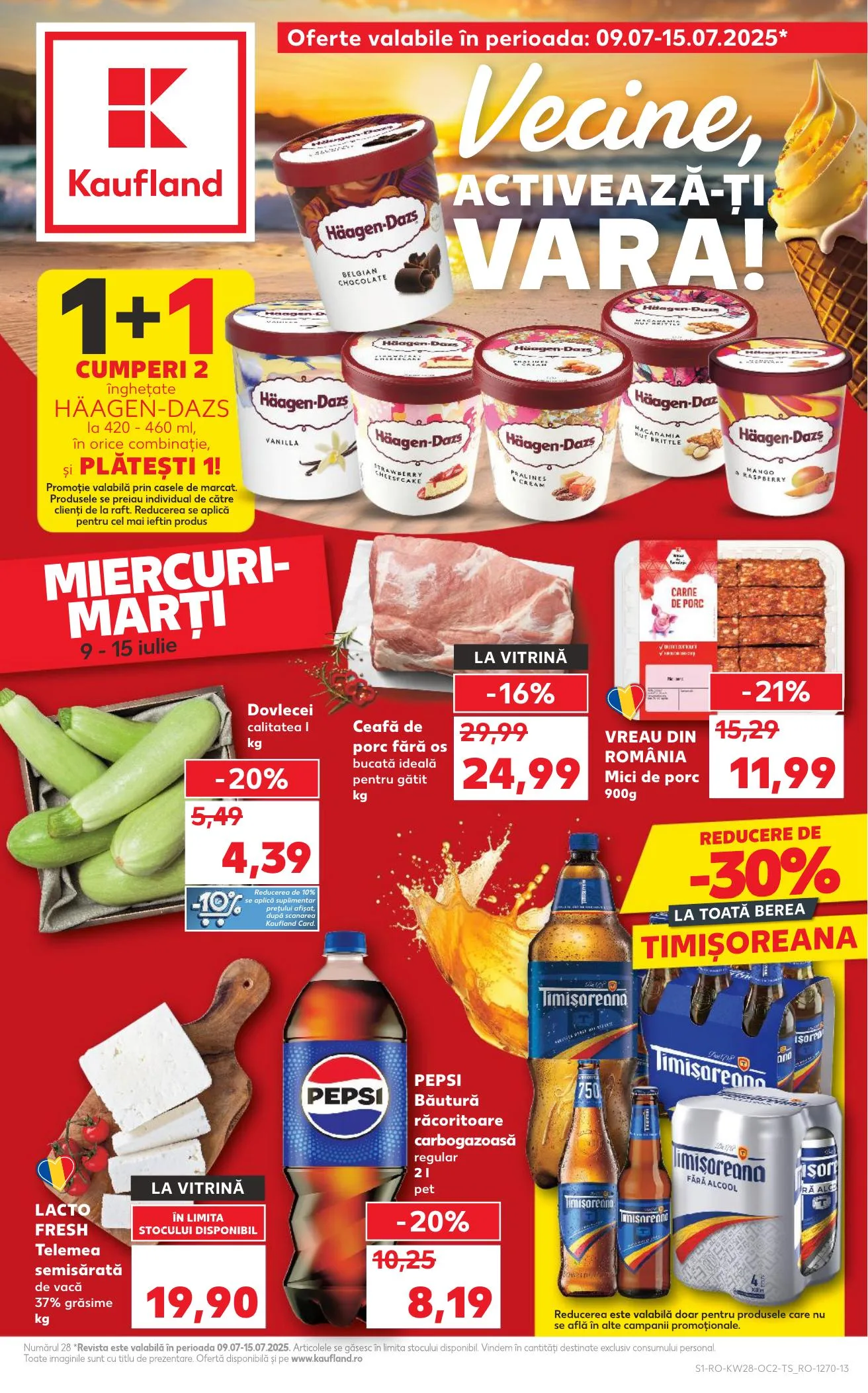 Kaufland akciós újság Románia 07.09–07.15