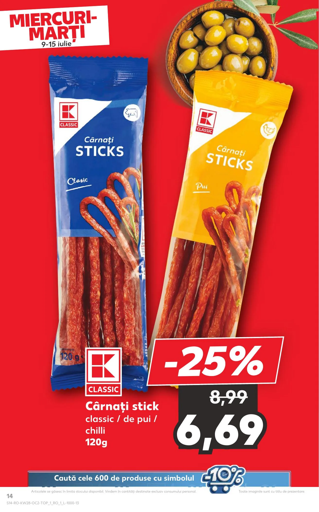 Kaufland akciós újság Románia 07.09–07.15 – 14. oldal