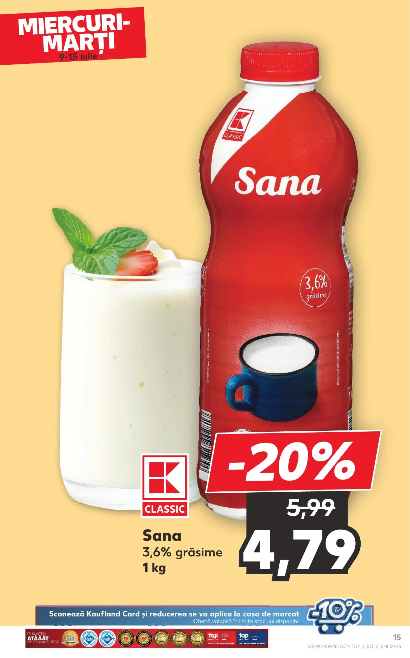 Kaufland akciós újság Románia 07.09–07.15 – 15. oldal
