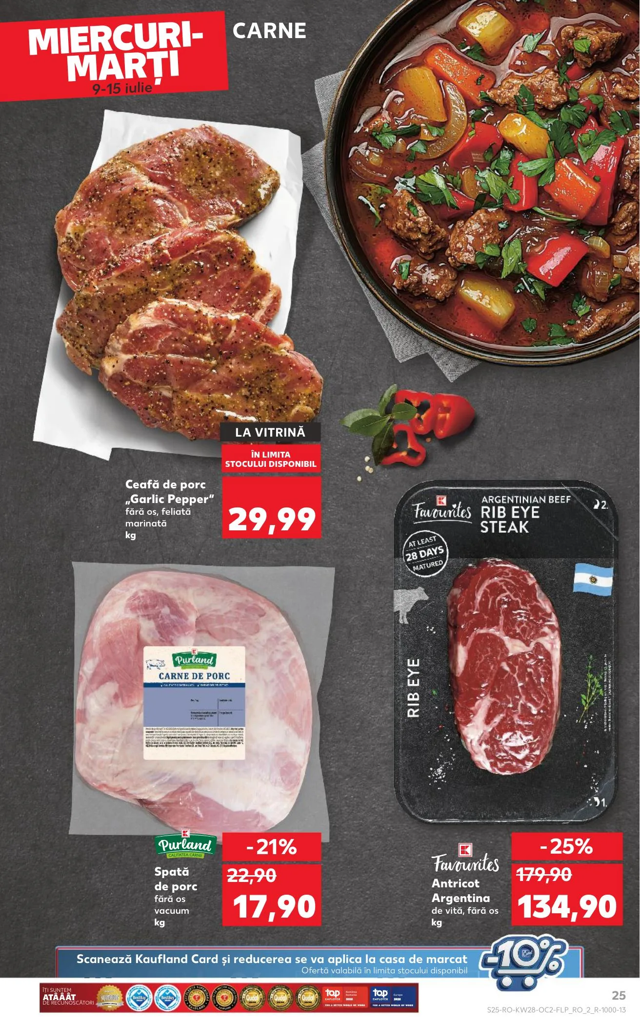 Kaufland akciós újság Románia 07.09–07.15 – 25. oldal