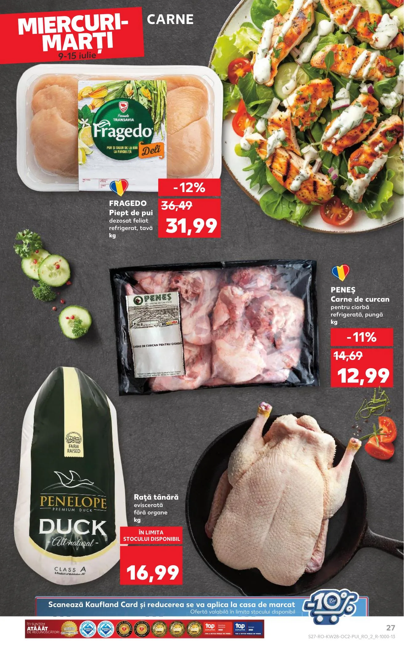 Kaufland akciós újság Románia 07.09–07.15 – 27. oldal