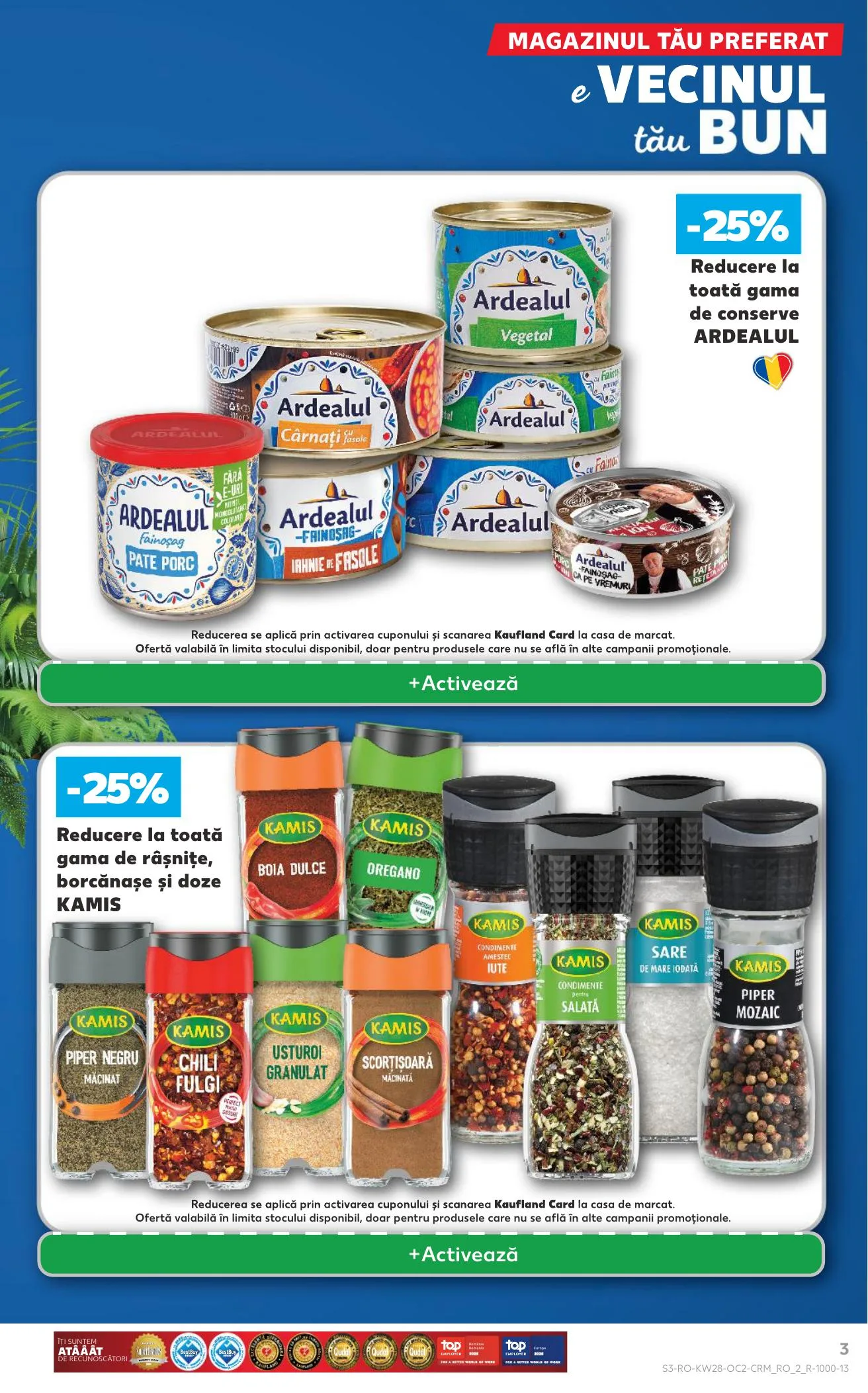 Kaufland akciós újság Románia 07.09–07.15 – 3. oldal