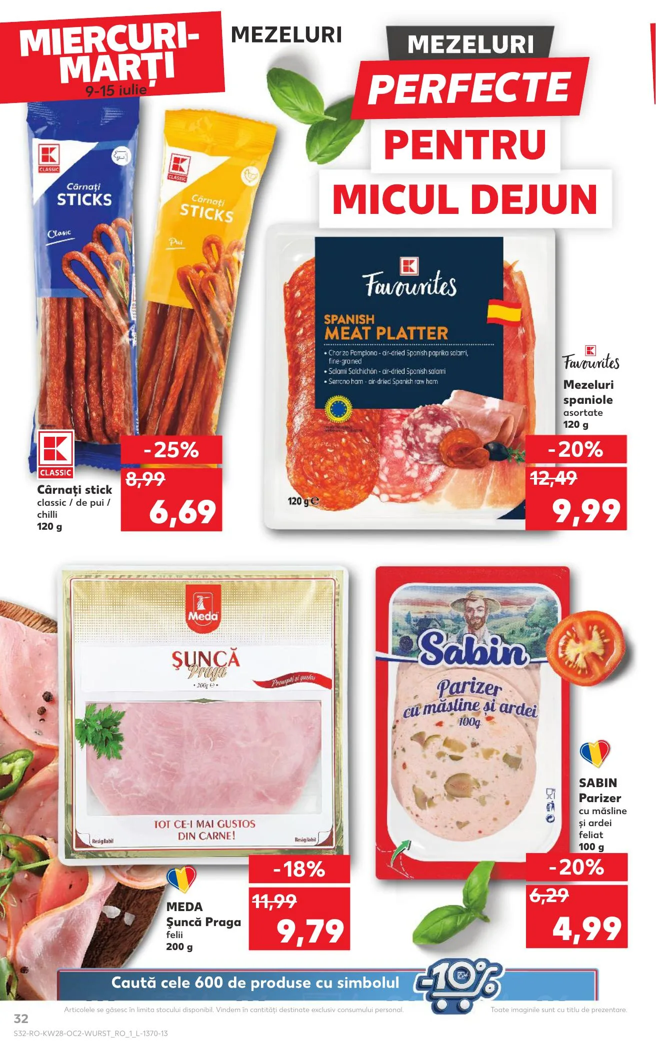 Kaufland akciós újság Románia 07.09–07.15 – 32. oldal