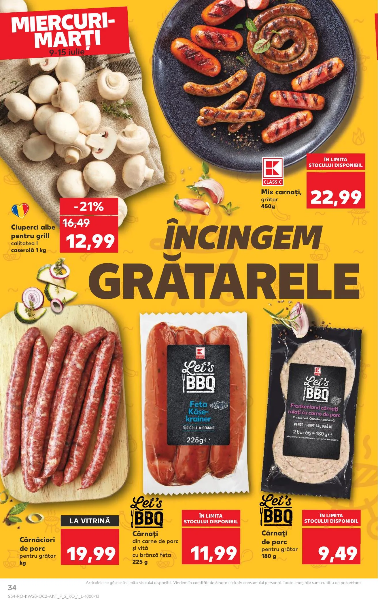 Kaufland akciós újság Románia 07.09–07.15 – 34. oldal