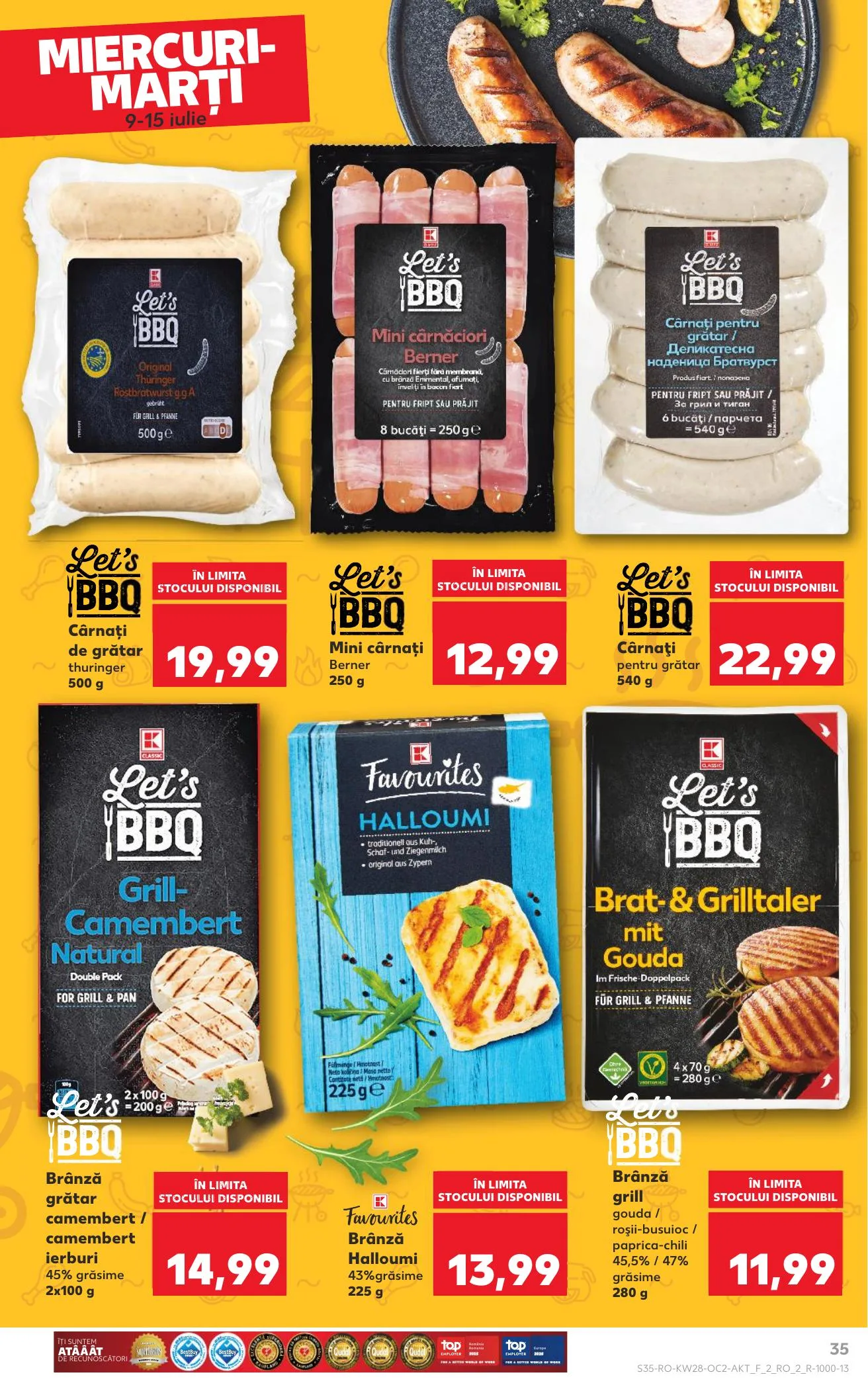Kaufland akciós újság Románia 07.09–07.15 – 35. oldal