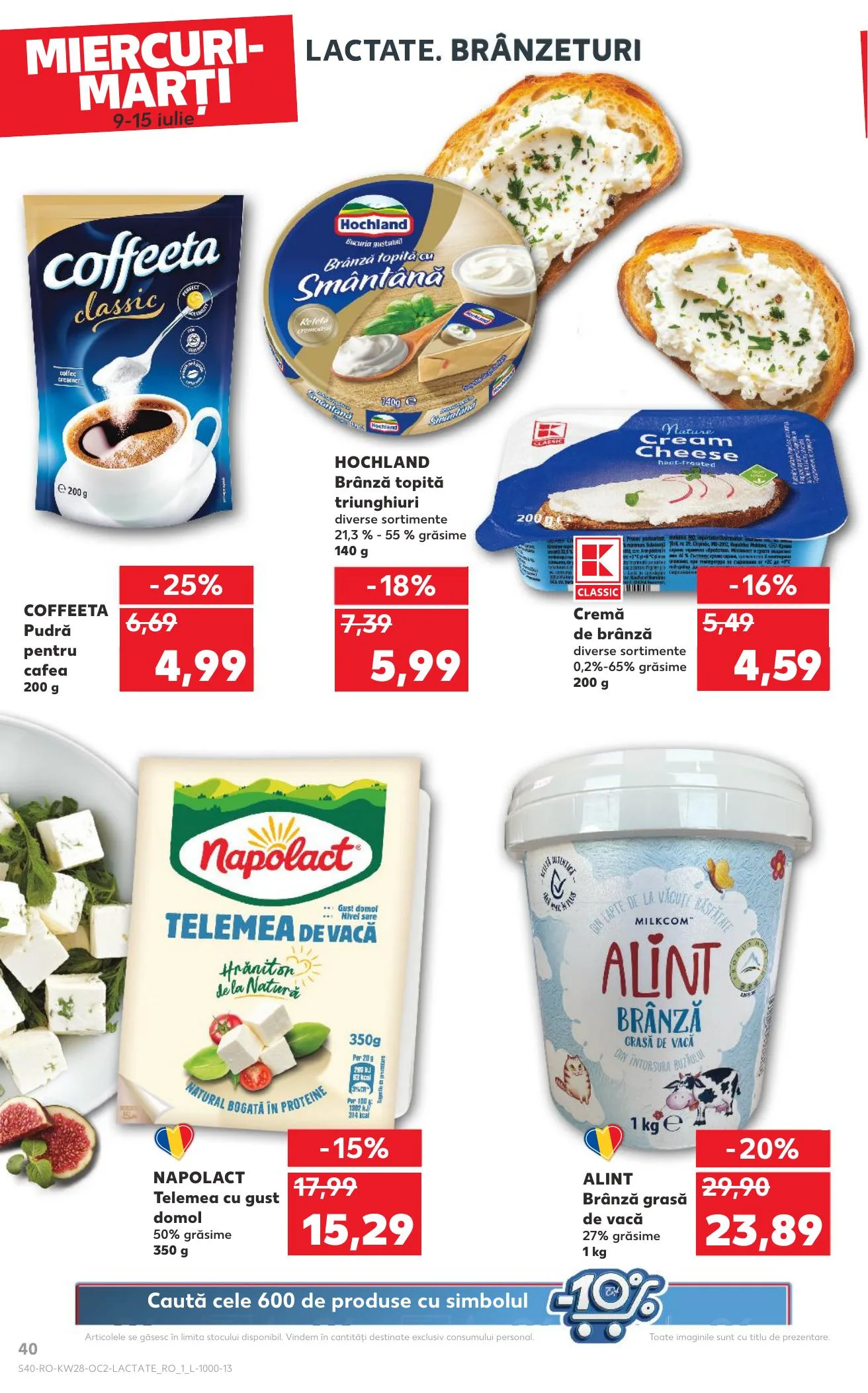 Kaufland akciós újság Románia 07.09–07.15 – 40. oldal