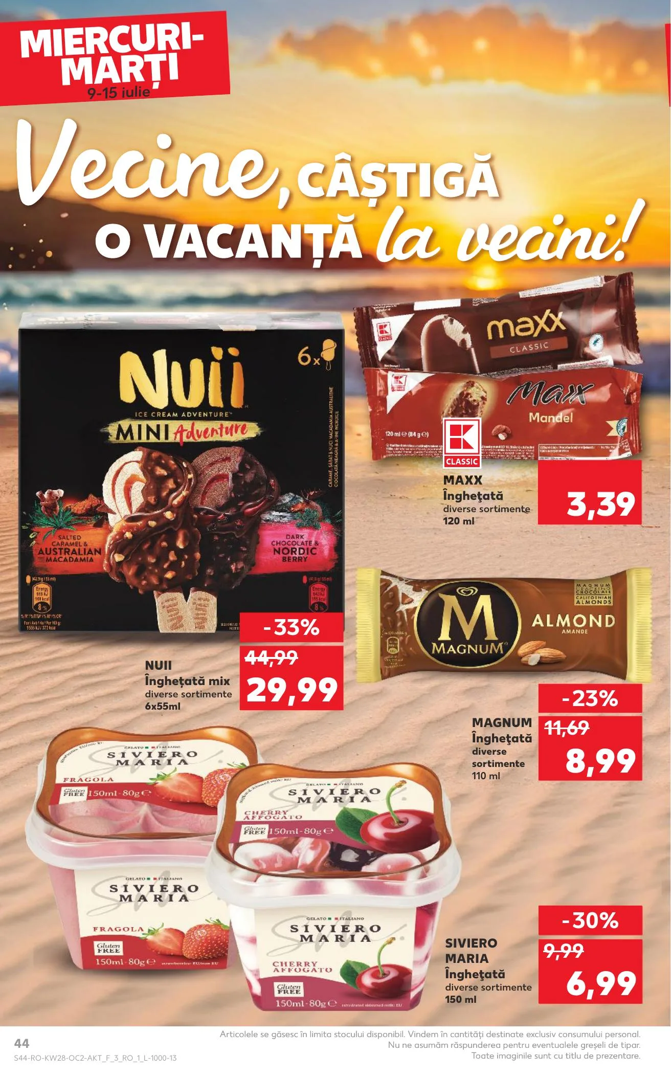 Kaufland akciós újság Románia 07.09–07.15 – 44. oldal