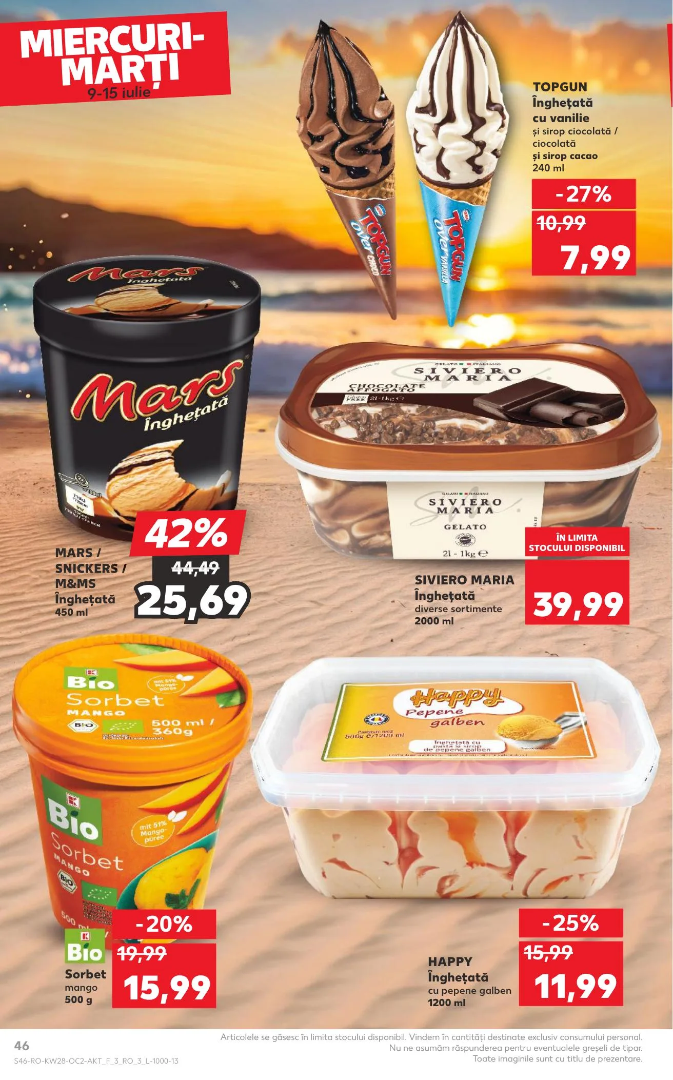 Kaufland akciós újság Románia 07.09–07.15 – 46. oldal