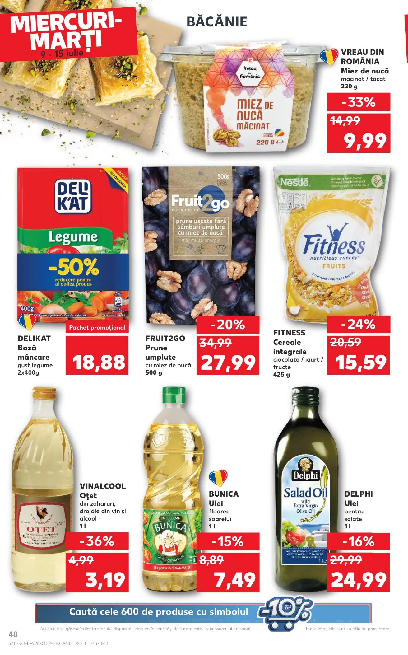 Kaufland akciós újság Románia 07.09–07.15 – 48. oldal