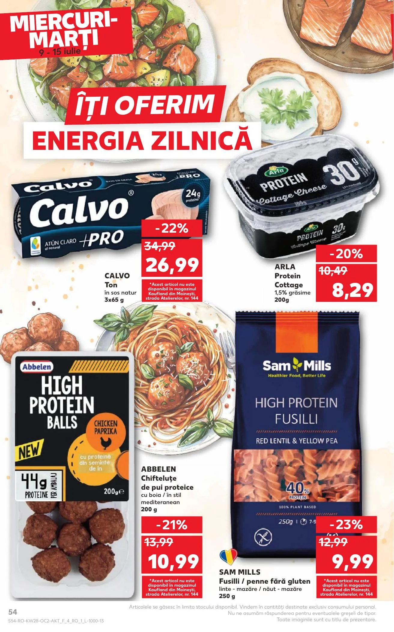 Kaufland akciós újság Románia 07.09–07.15 – 54. oldal