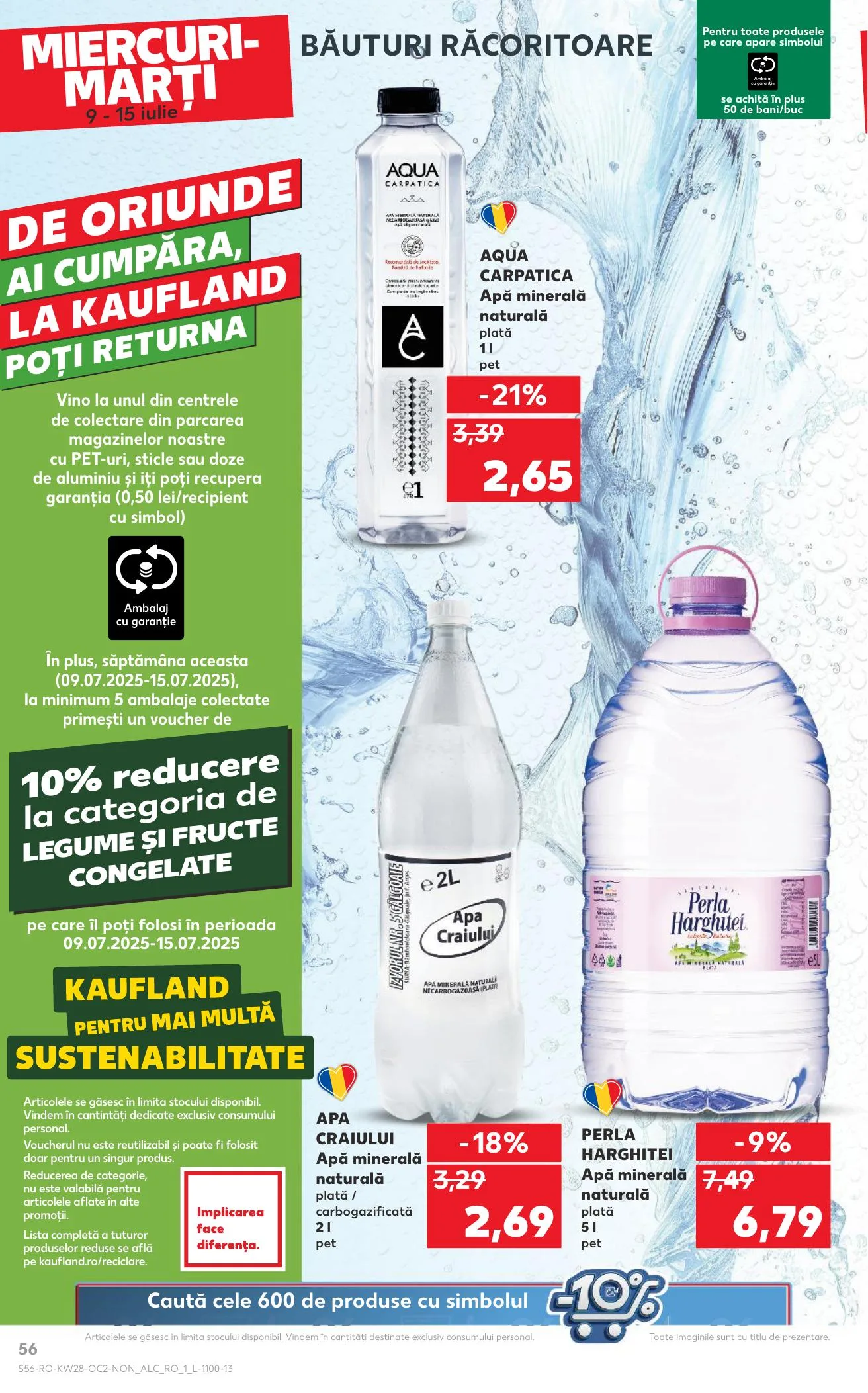 Kaufland akciós újság Románia 07.09–07.15 – 56. oldal