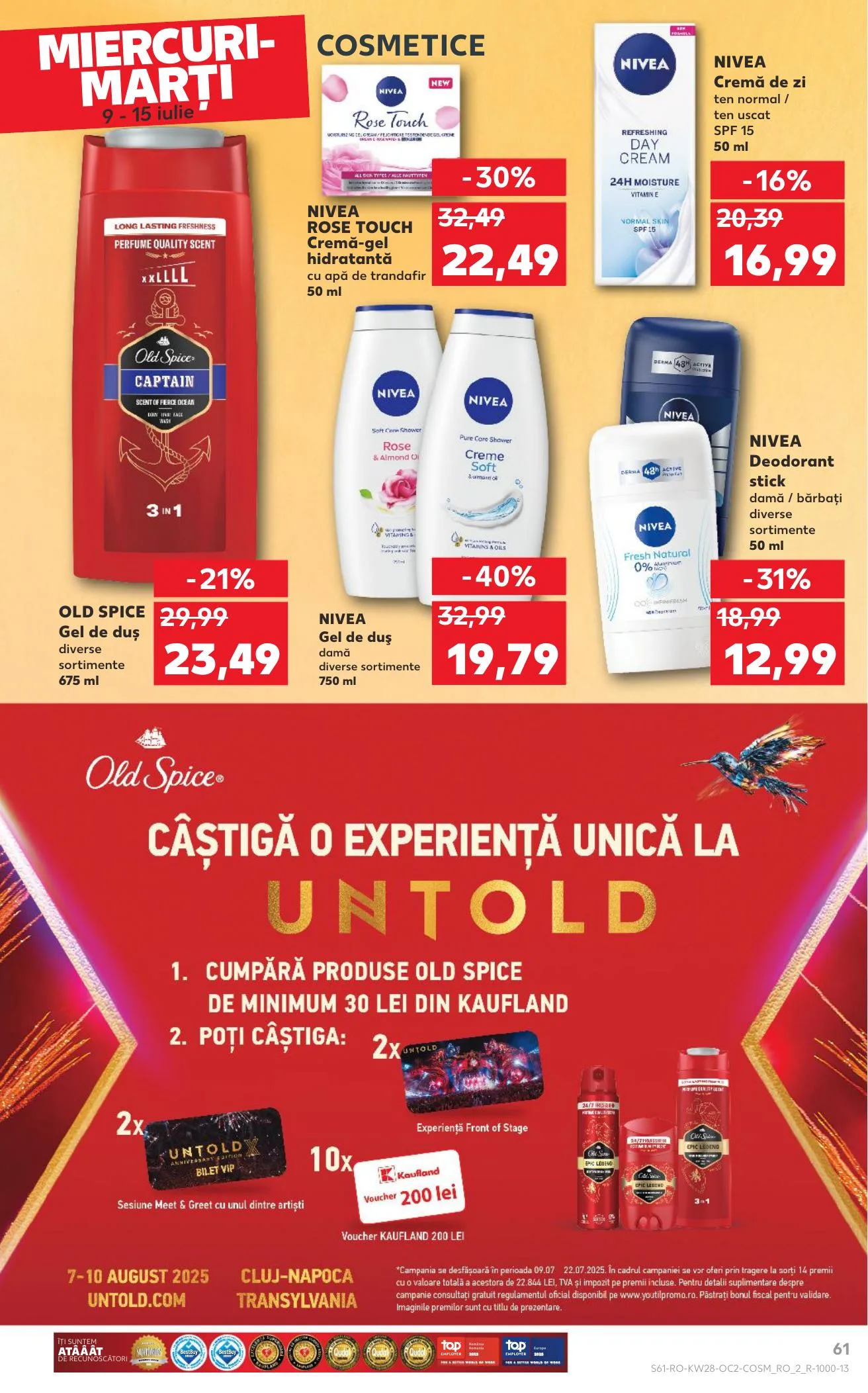 Kaufland akciós újság Románia 07.09–07.15 – 61. oldal