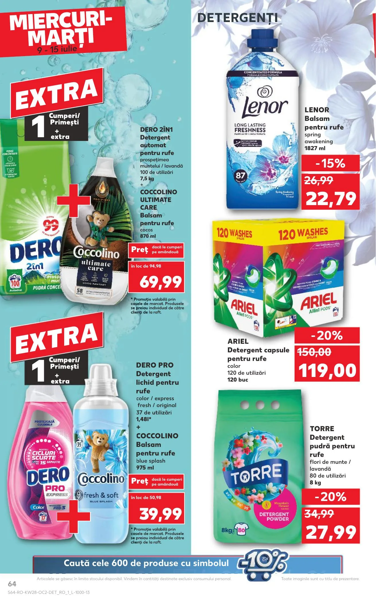 Kaufland akciós újság Románia 07.09–07.15 – 64. oldal