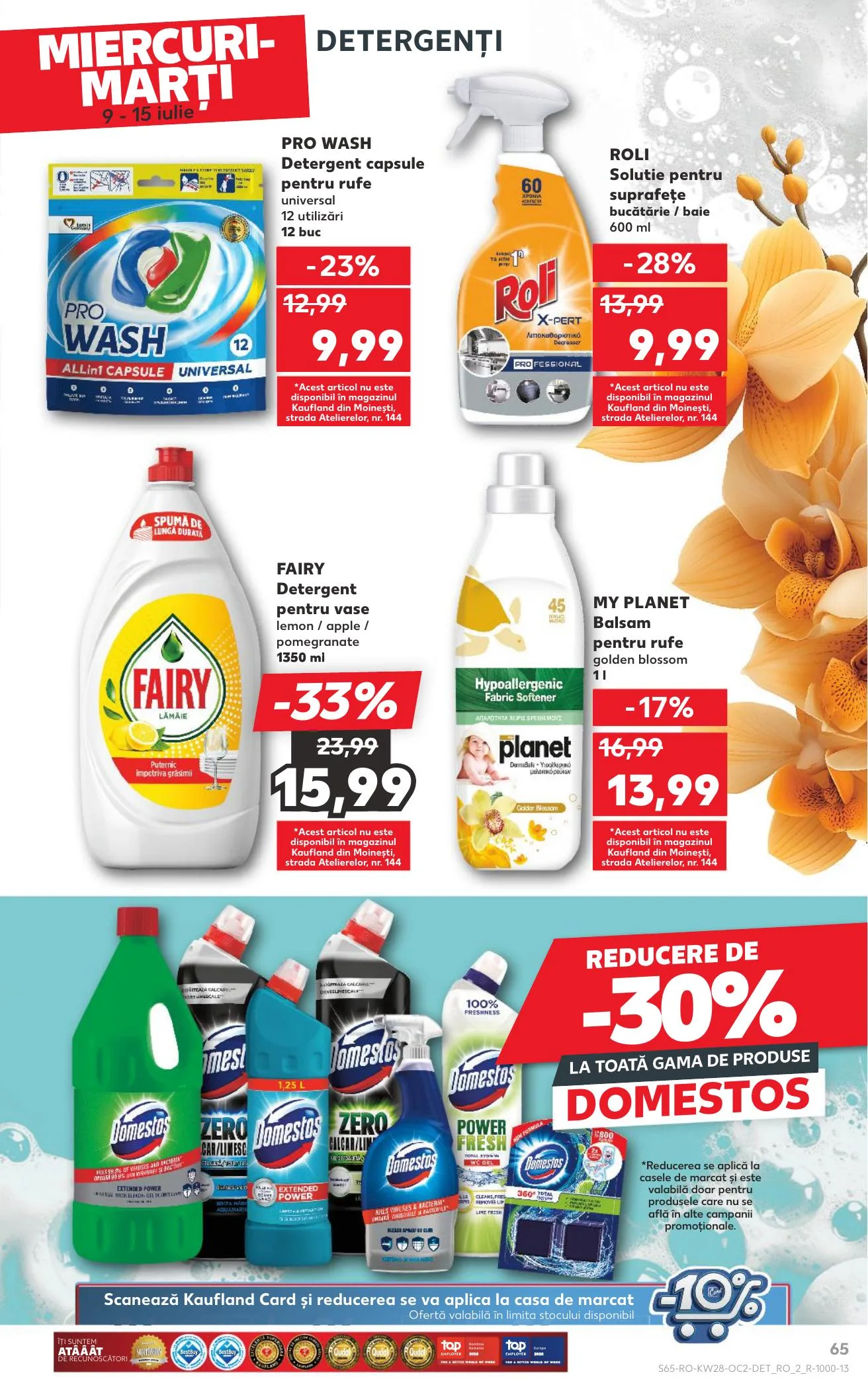 Kaufland akciós újság Románia 07.09–07.15 – 65. oldal